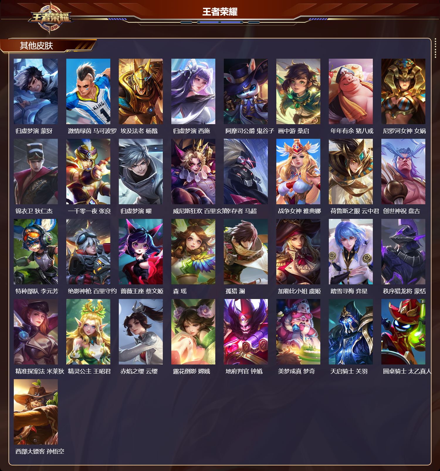 WZMK3445172王者荣耀账号详情图7