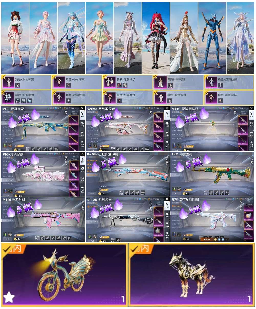 HPSJ3437546和平精英账号详情图3