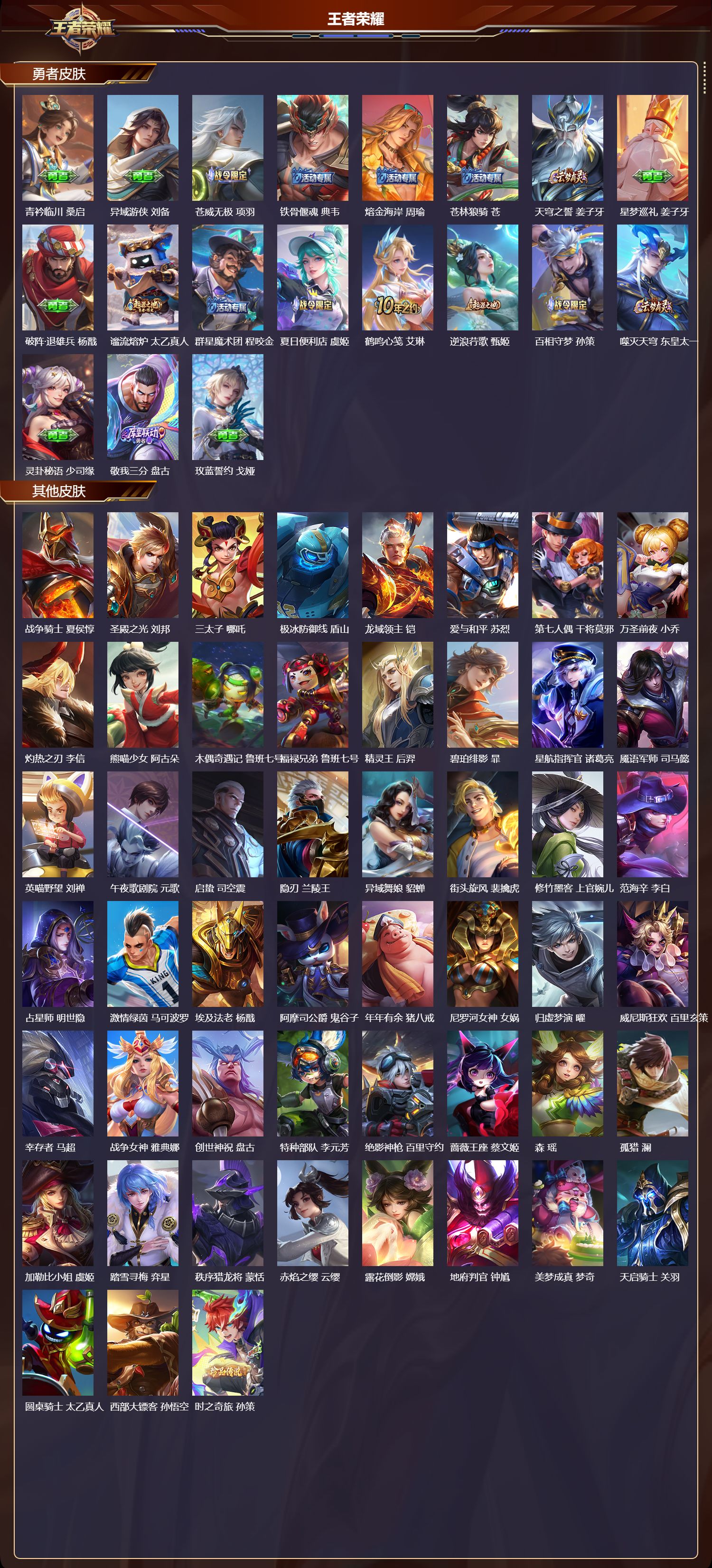 WZQM3474247王者荣耀账号详情图5