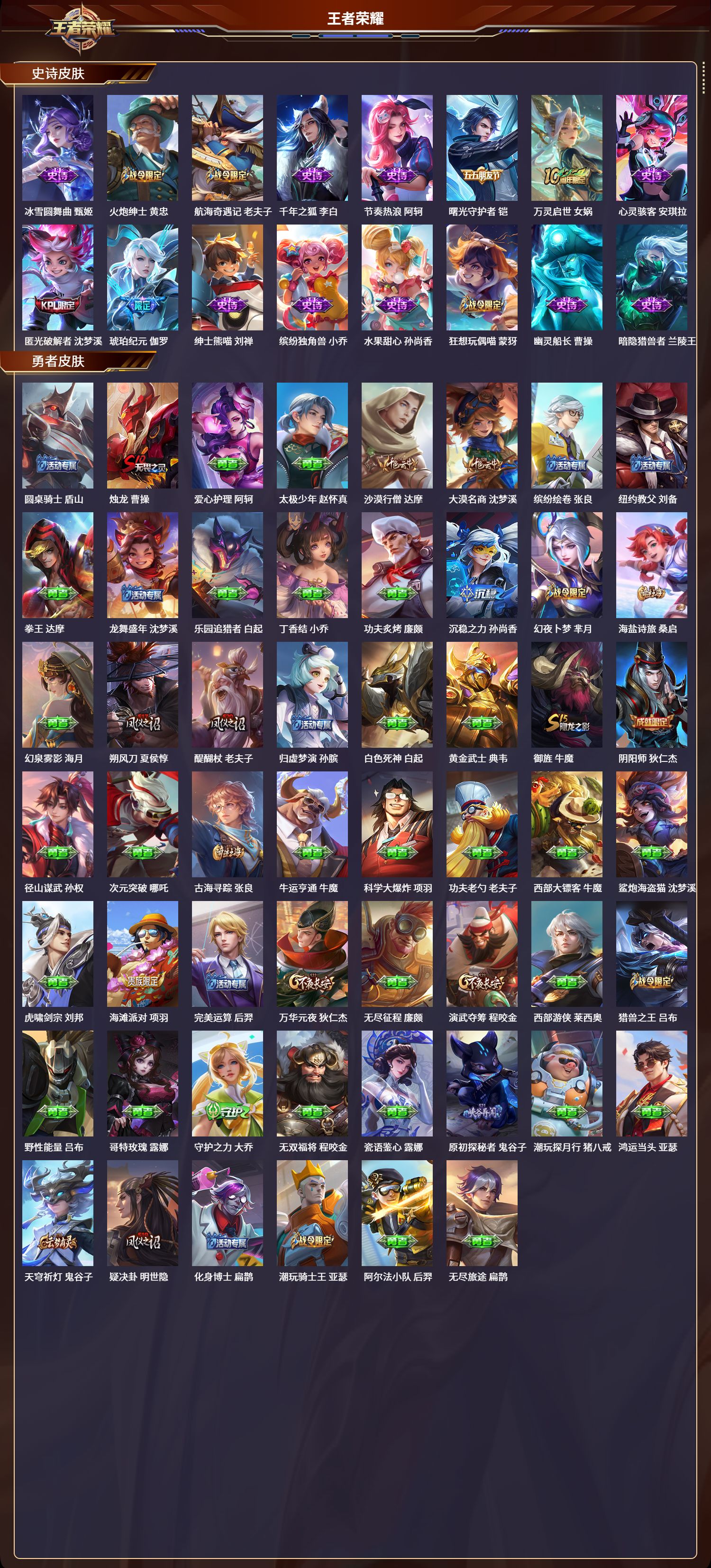 WZLX4220966王者荣耀账号详情图5 WZLX4220966王者荣耀账号详情图5