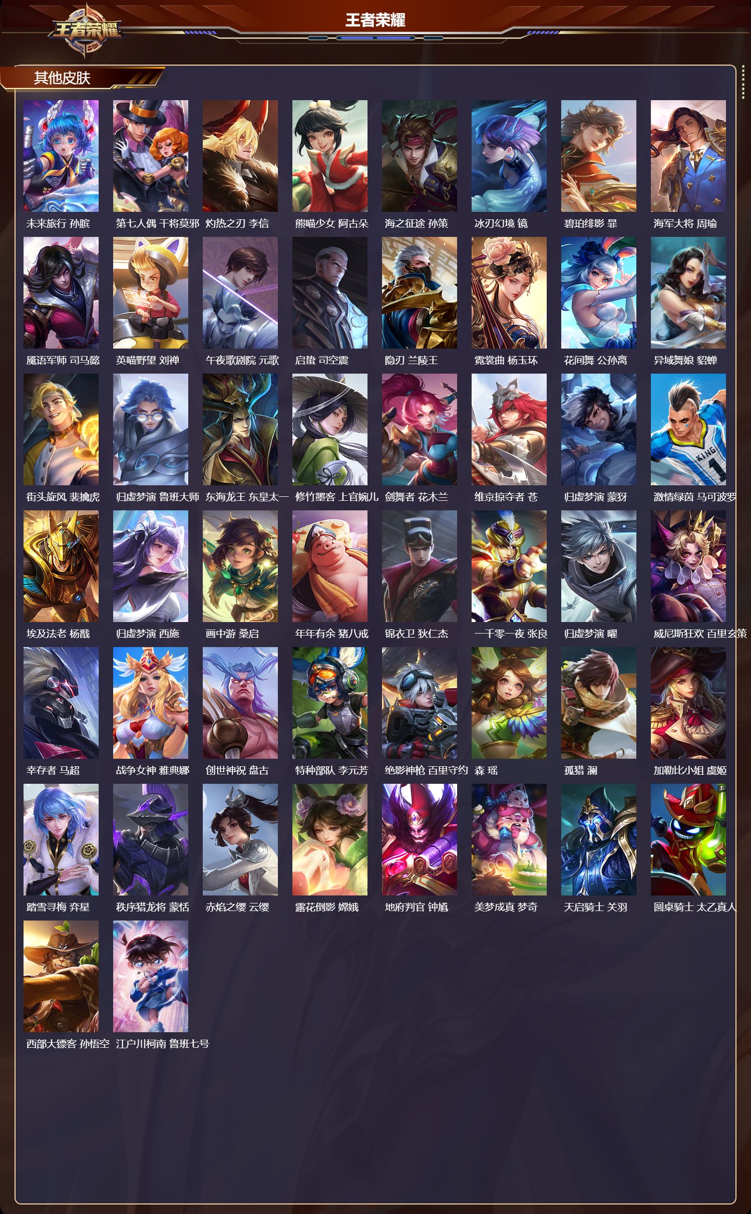 WZMK3445181王者荣耀账号详情图6