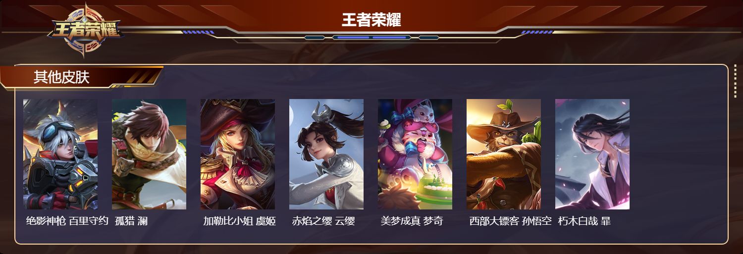 WZMK3445173王者荣耀账号详情图5