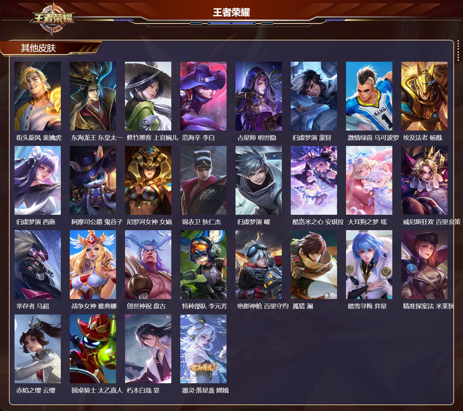 WZMK3445182王者荣耀账号详情图6