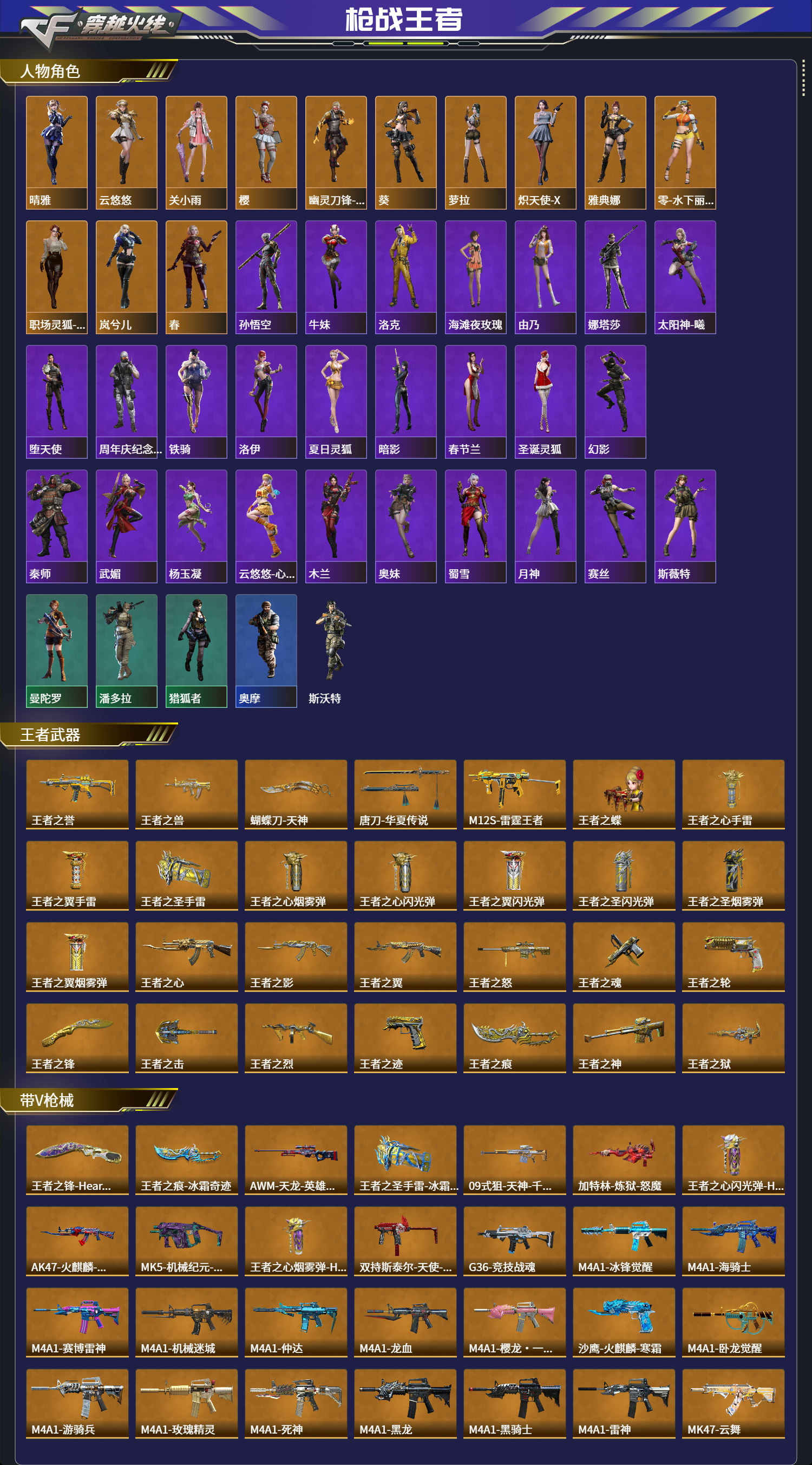 CFMFFWY42232枪战王者账号详情图4