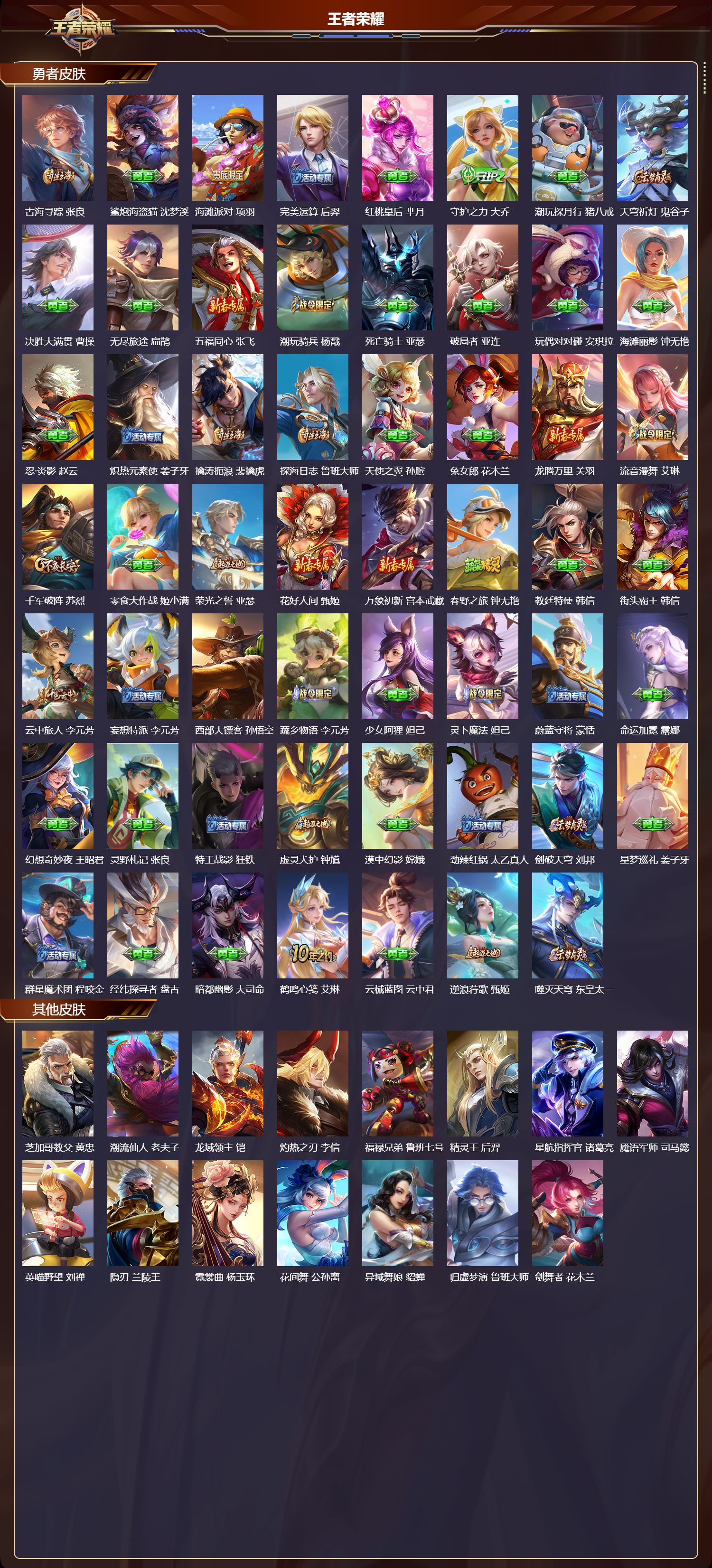 WZQM3476576王者荣耀账号详情图4