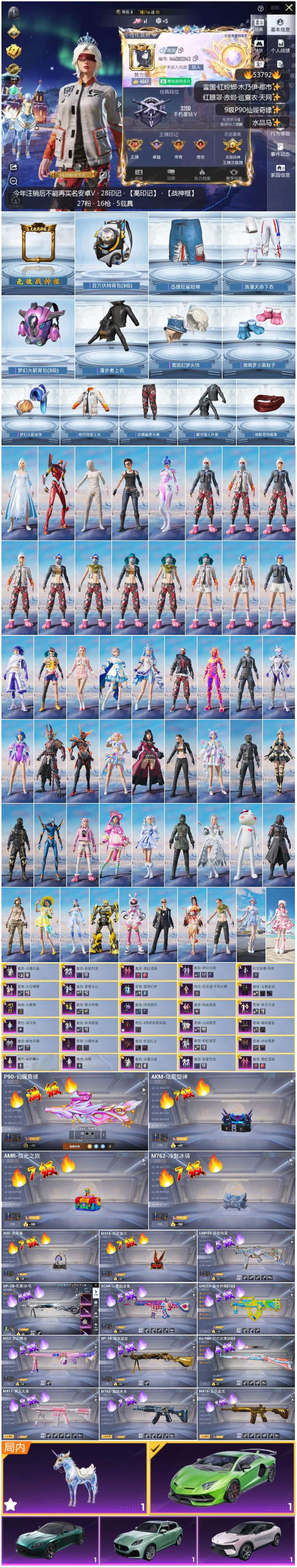 HPSJ3436845和平精英账号详情图4 HPSJ3436845和平精英账号详情图4