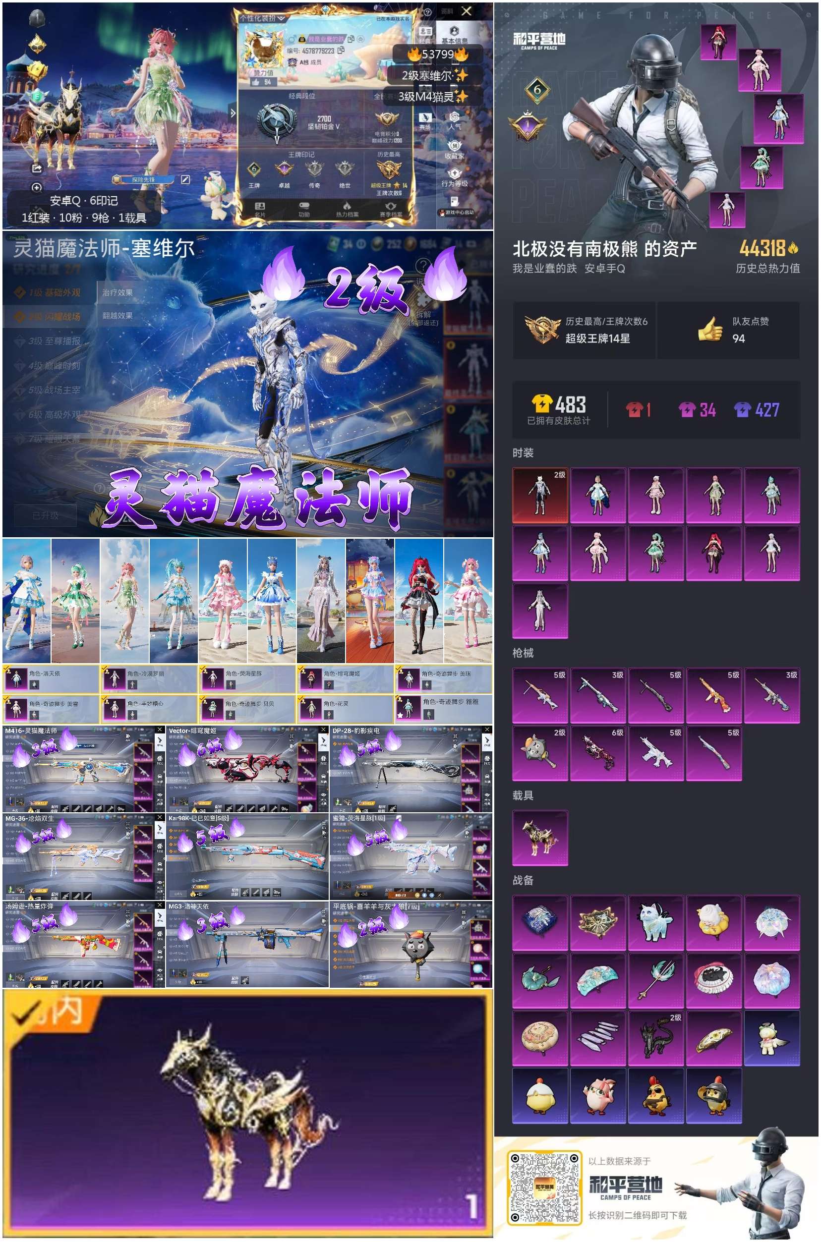 HPSJ3441870和平精英账号详情图3