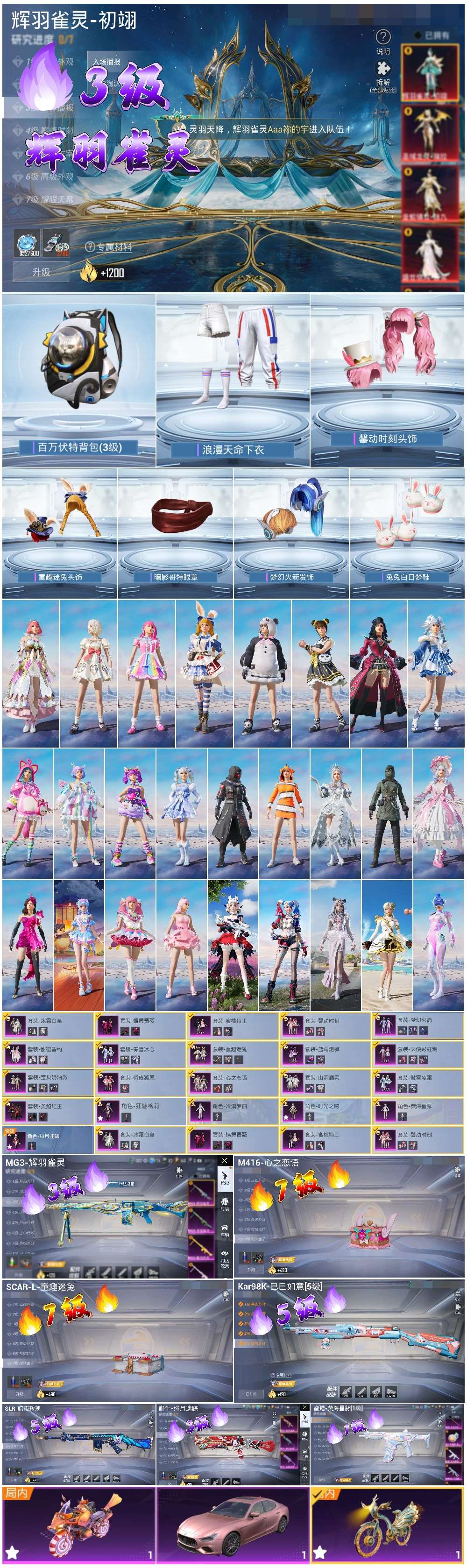 HPSJ3437577和平精英账号详情图4 HPSJ3437577和平精英账号详情图4