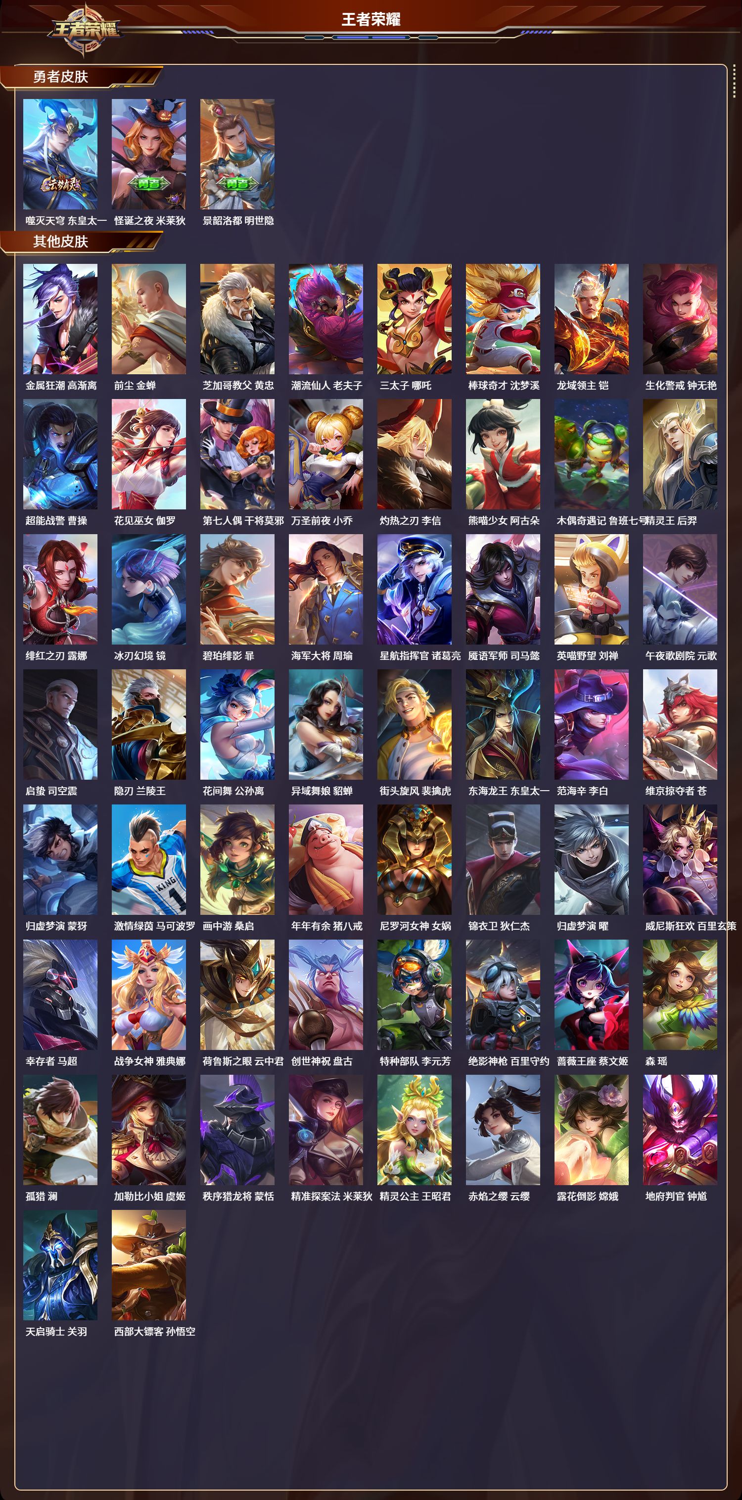 WZLX4220966王者荣耀账号详情图7 WZLX4220966王者荣耀账号详情图7