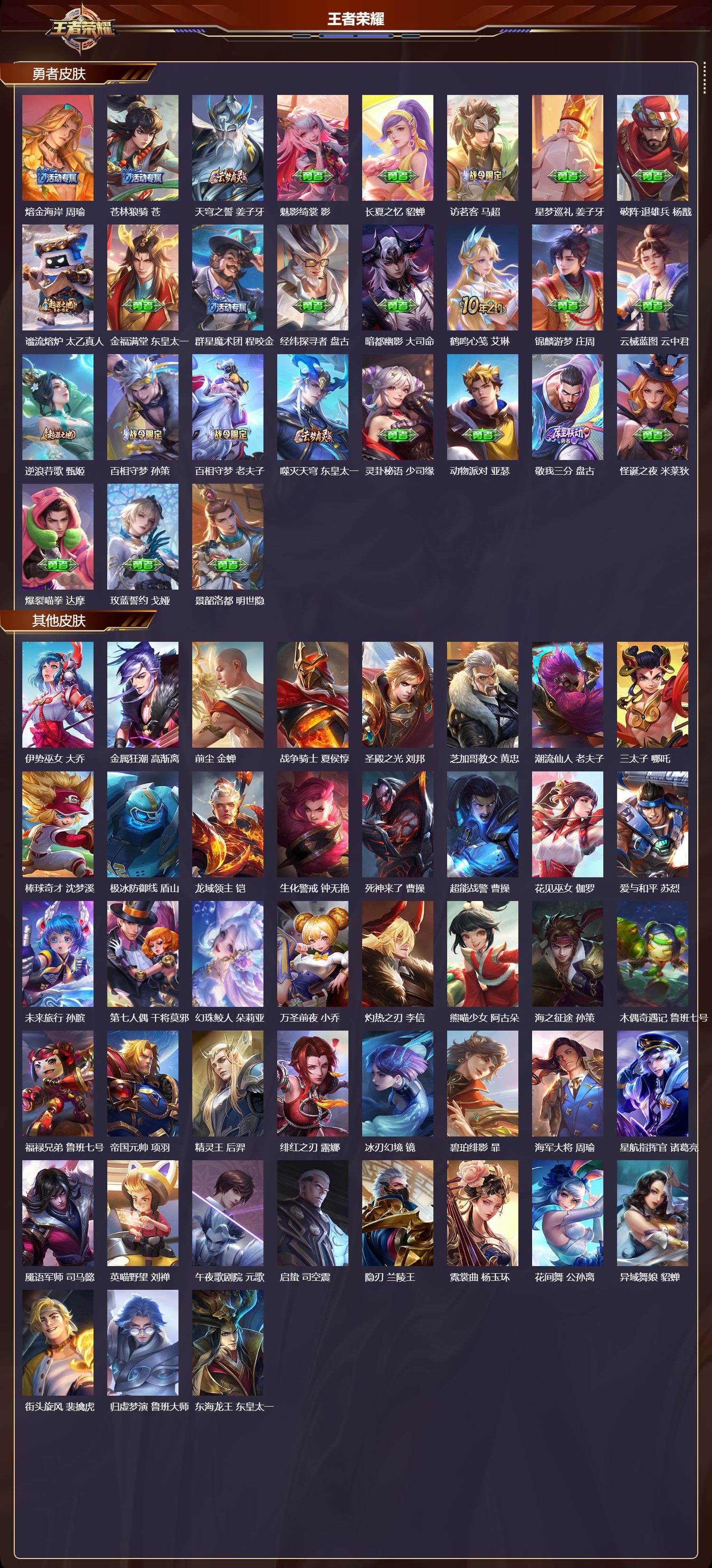 WZMK3445171王者荣耀账号详情图7