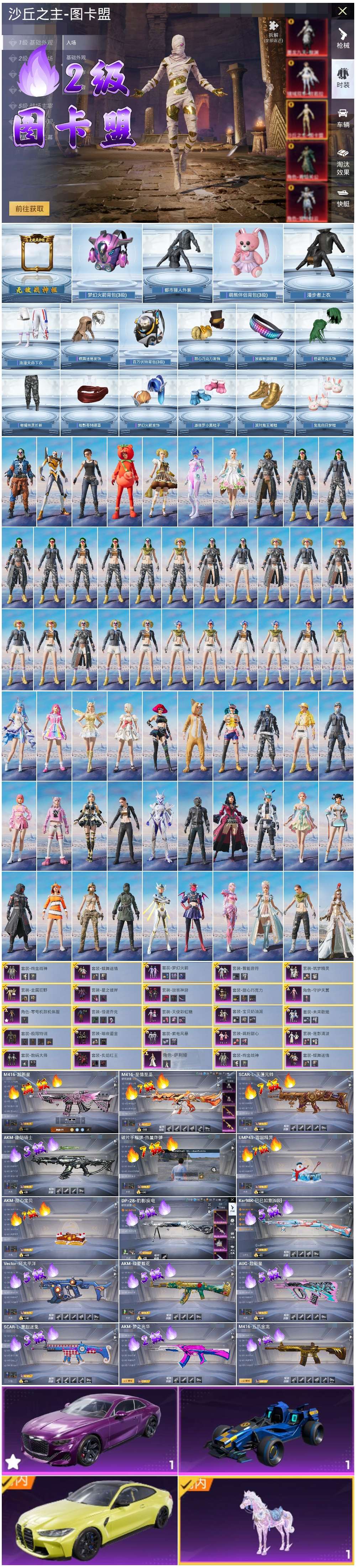 HPSJ3437677和平精英账号详情图4