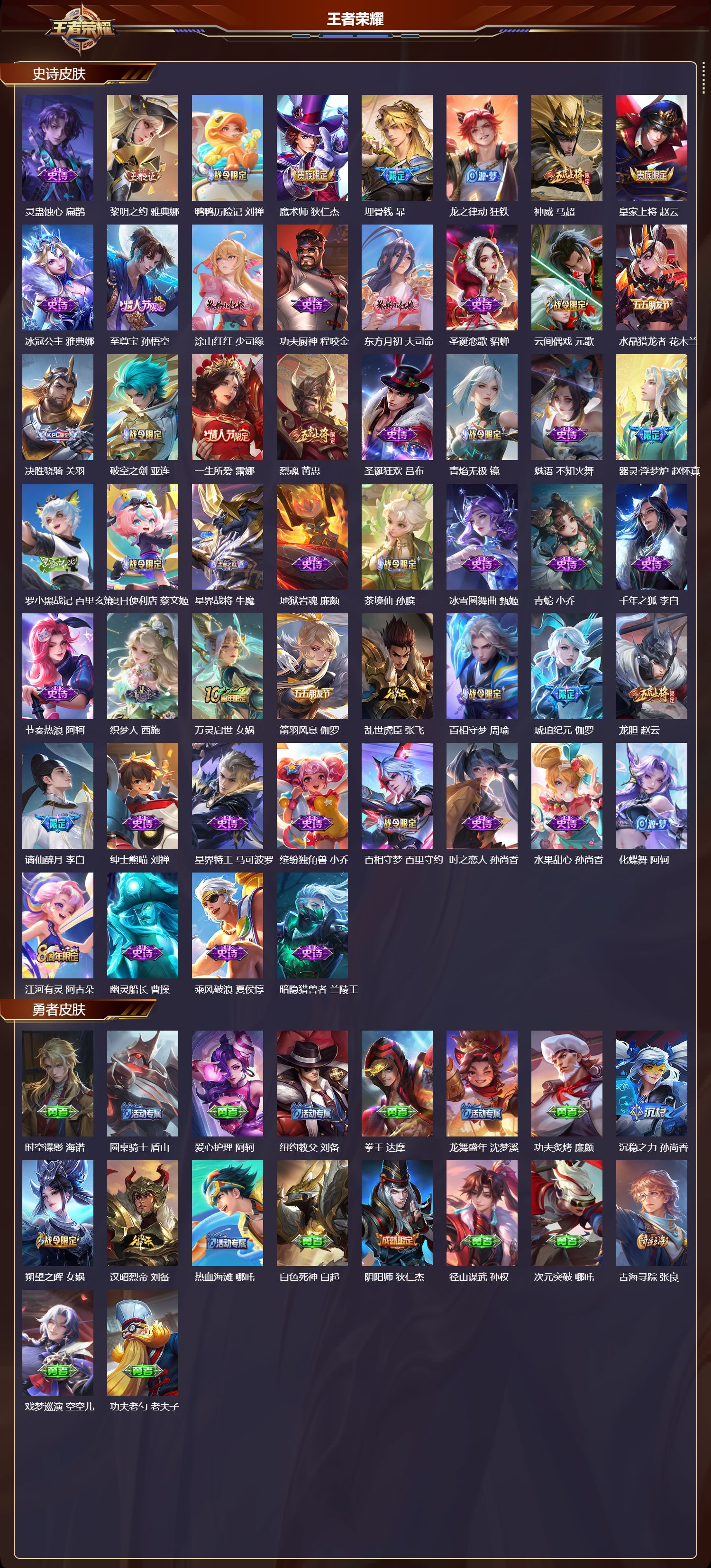 WZMK3448681王者荣耀账号详情图3 WZMK3448681王者荣耀账号详情图3