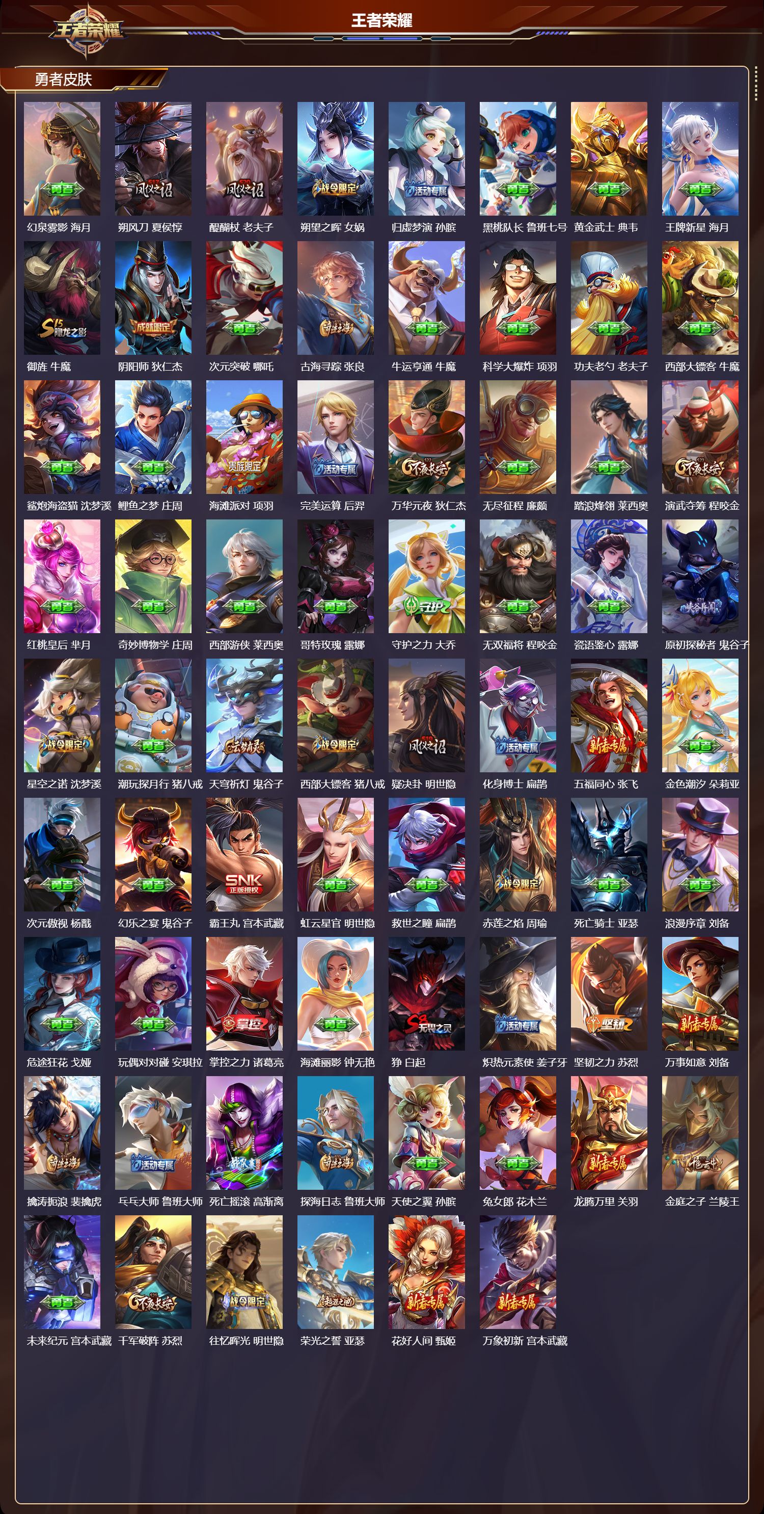 WZCMW415752王者荣耀账号详情图8