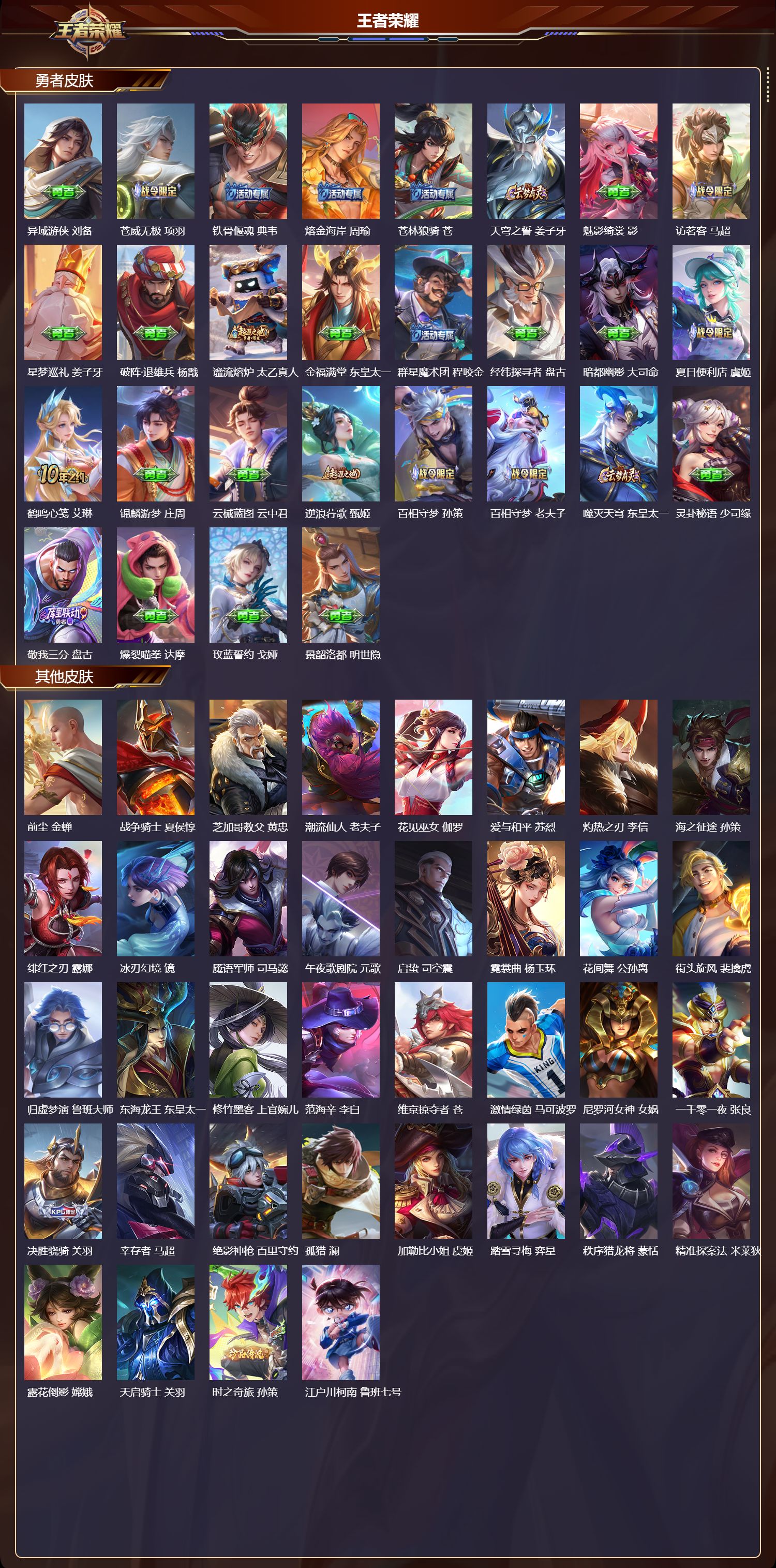 WZMK3448662王者荣耀账号详情图5