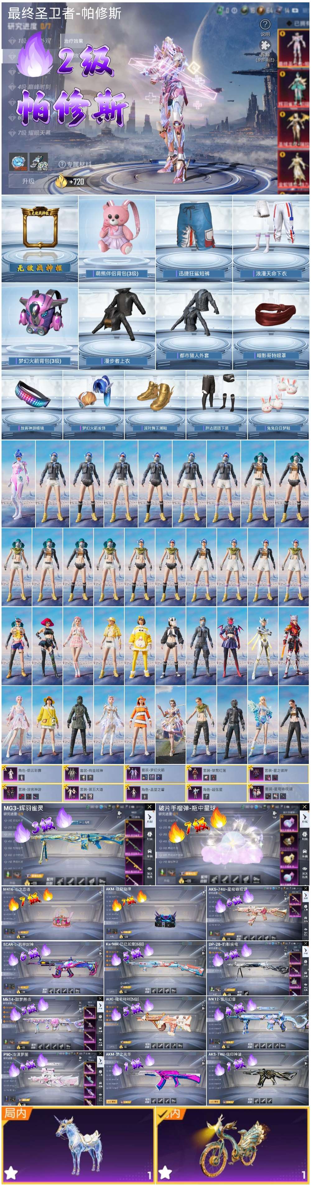 HPSJ3437935和平精英账号详情图3