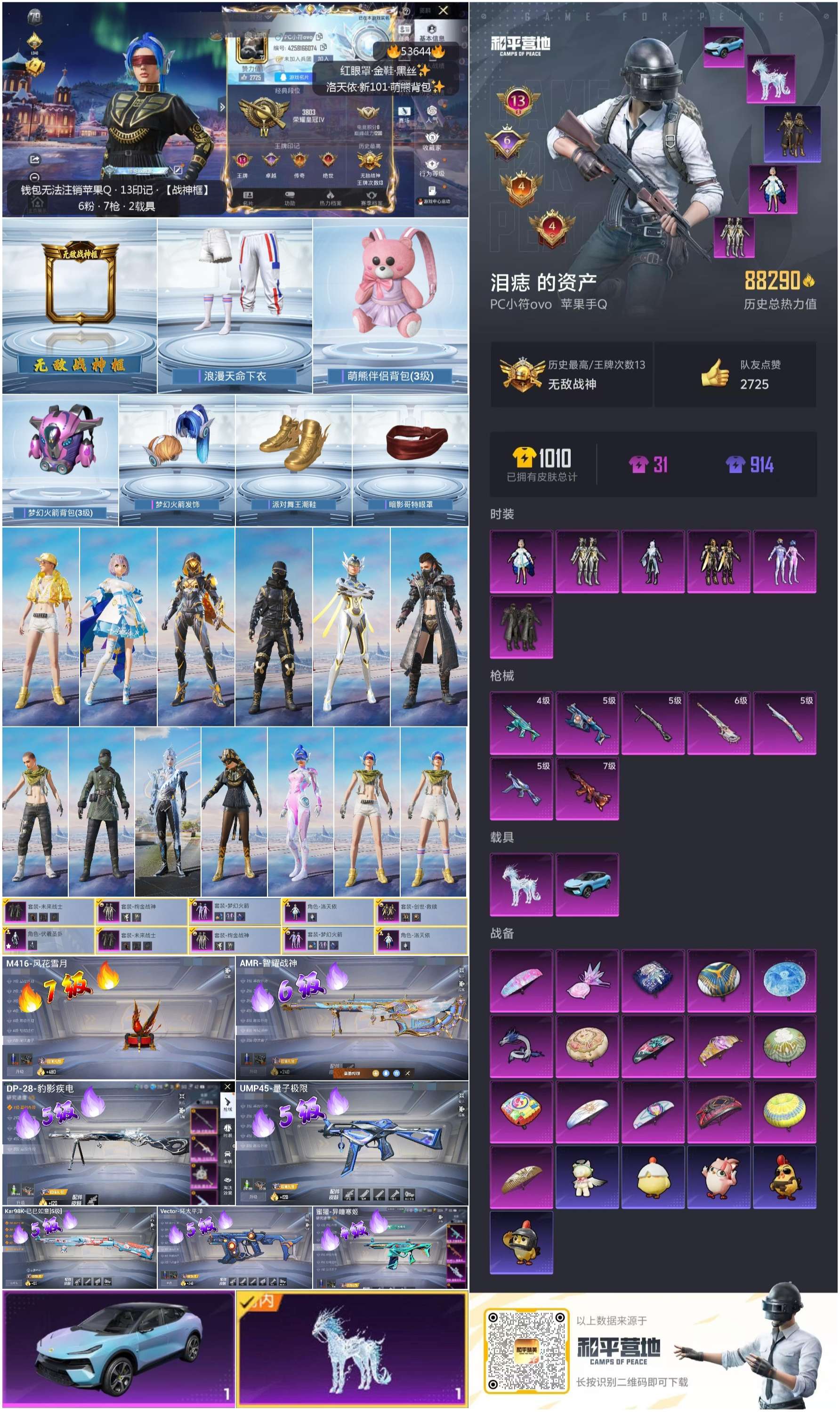 HPSJ3437930和平精英账号详情图3 HPSJ3437930和平精英账号详情图3