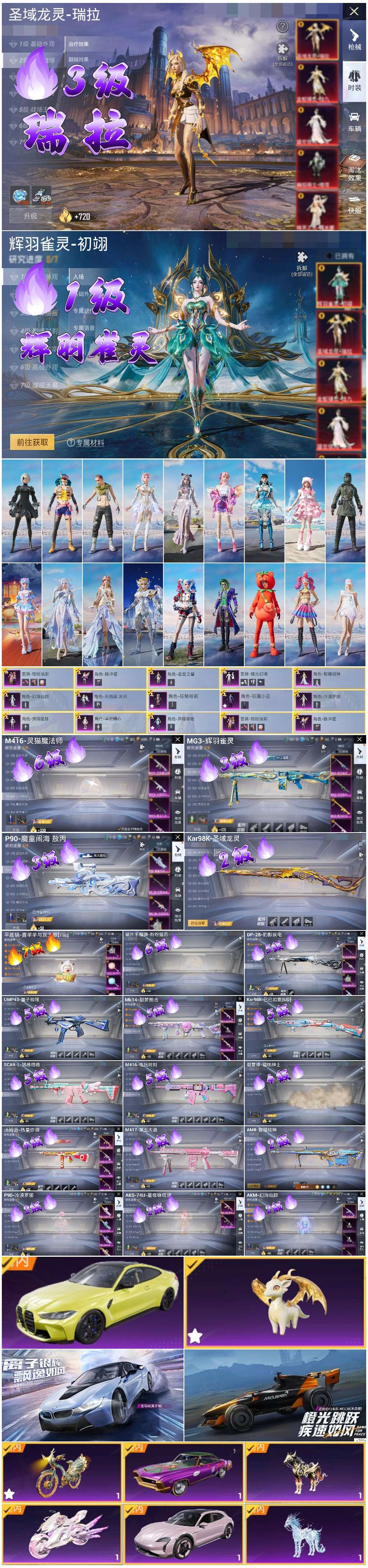 HPSJ3437622和平精英账号详情图4