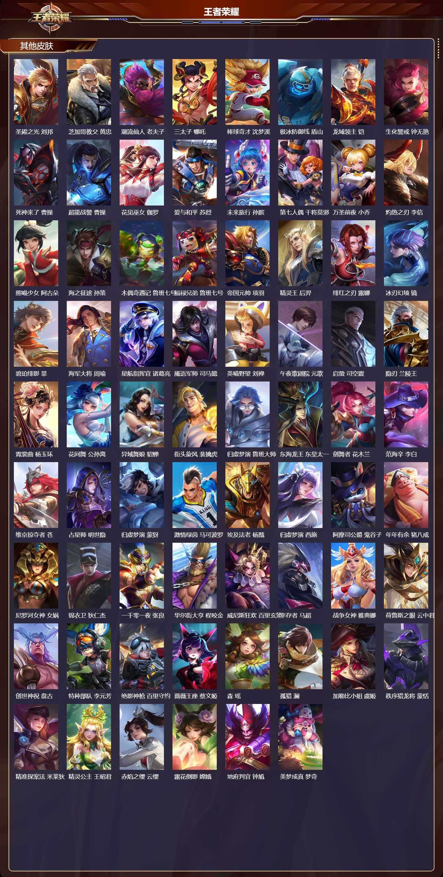 WZMK3448664王者荣耀账号详情图4