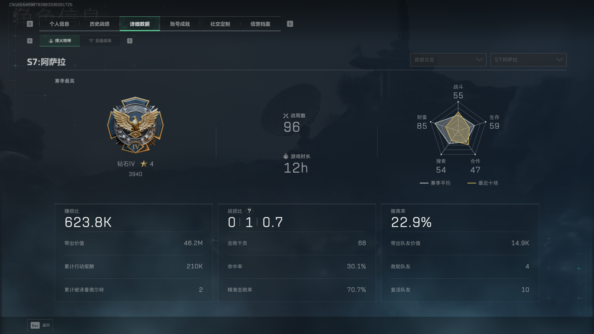 SJZCMW392680三角洲行动账号详情图4 SJZCMW392680三角洲行动账号详情图4