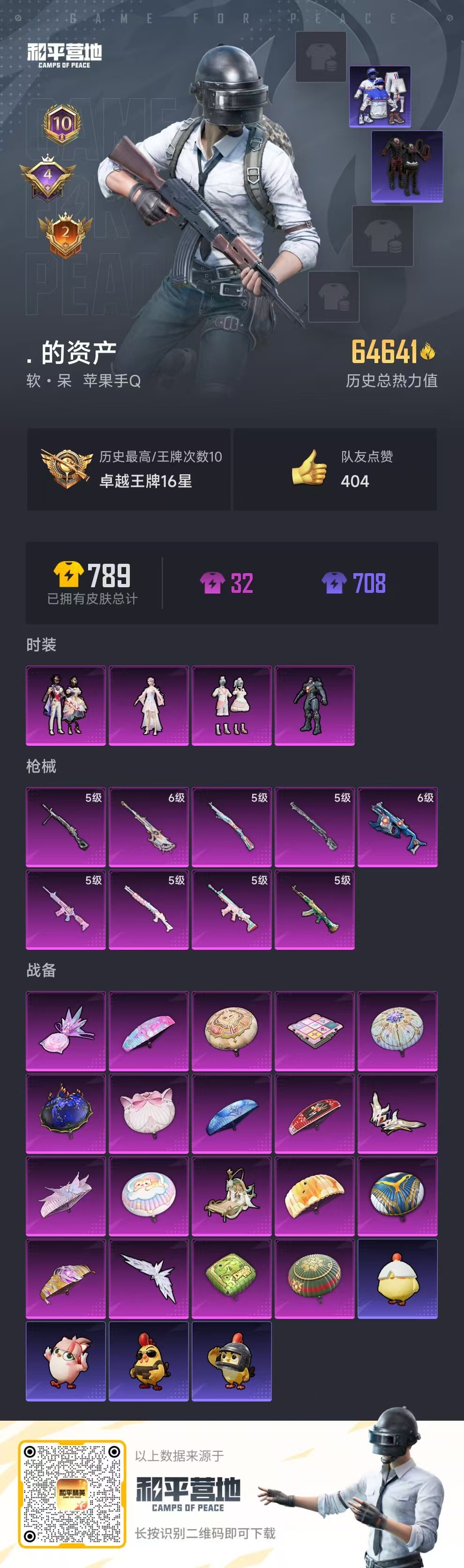 HPSJ3405115和平精英账号详情图4 HPSJ3405115和平精英账号详情图4