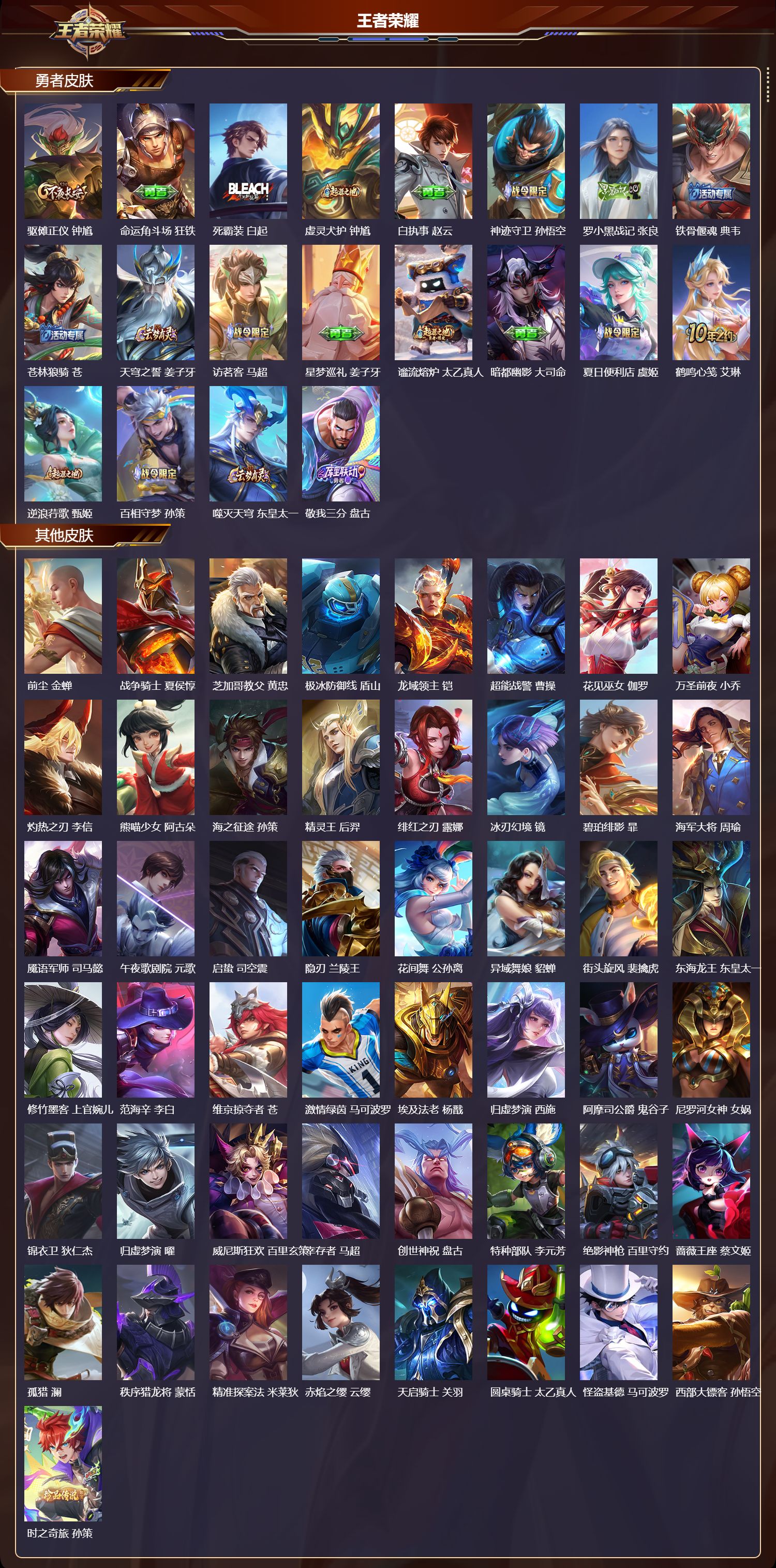 WZMK3396609王者荣耀账号详情图4