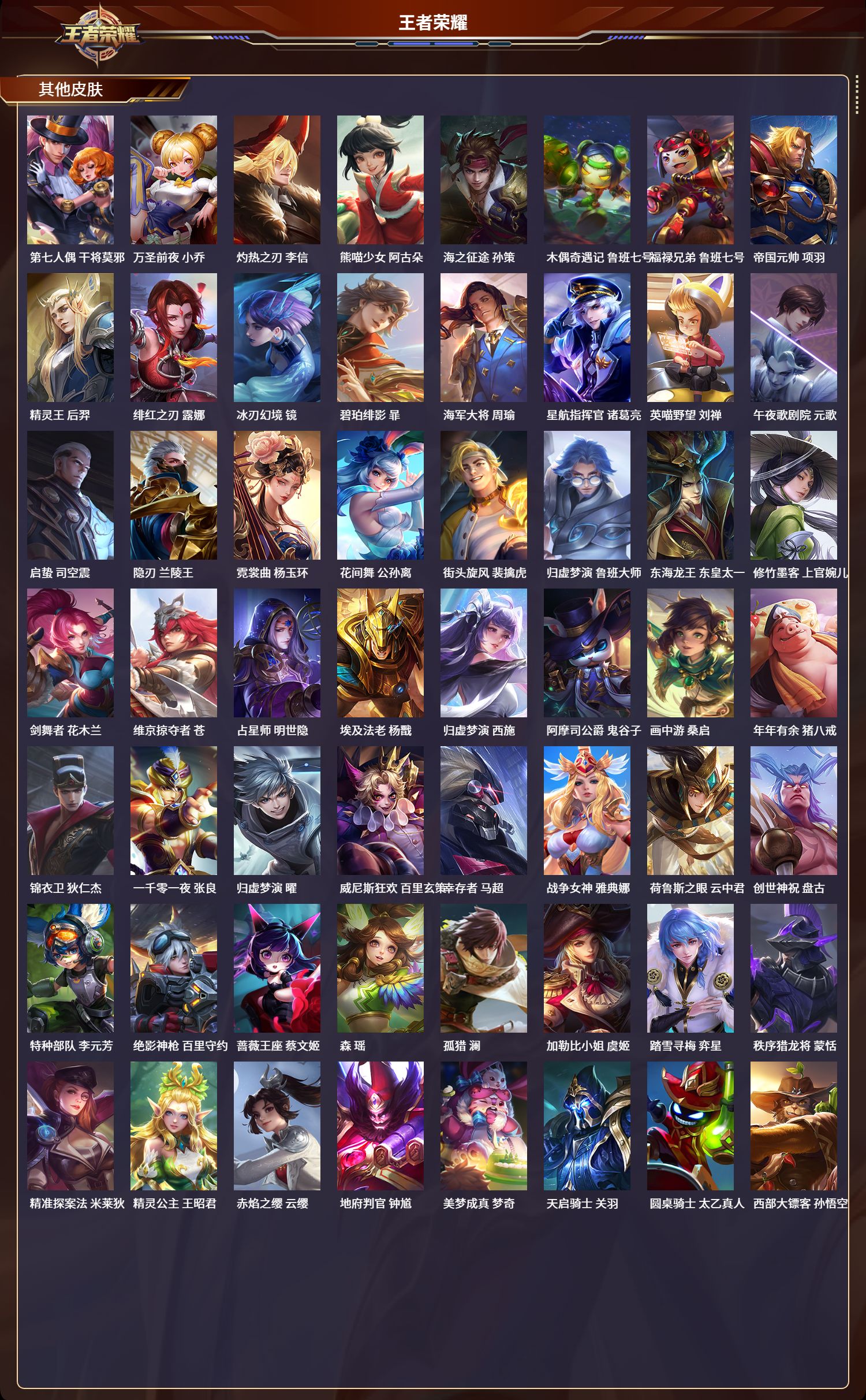 WZCMW3455908王者荣耀账号详情图5