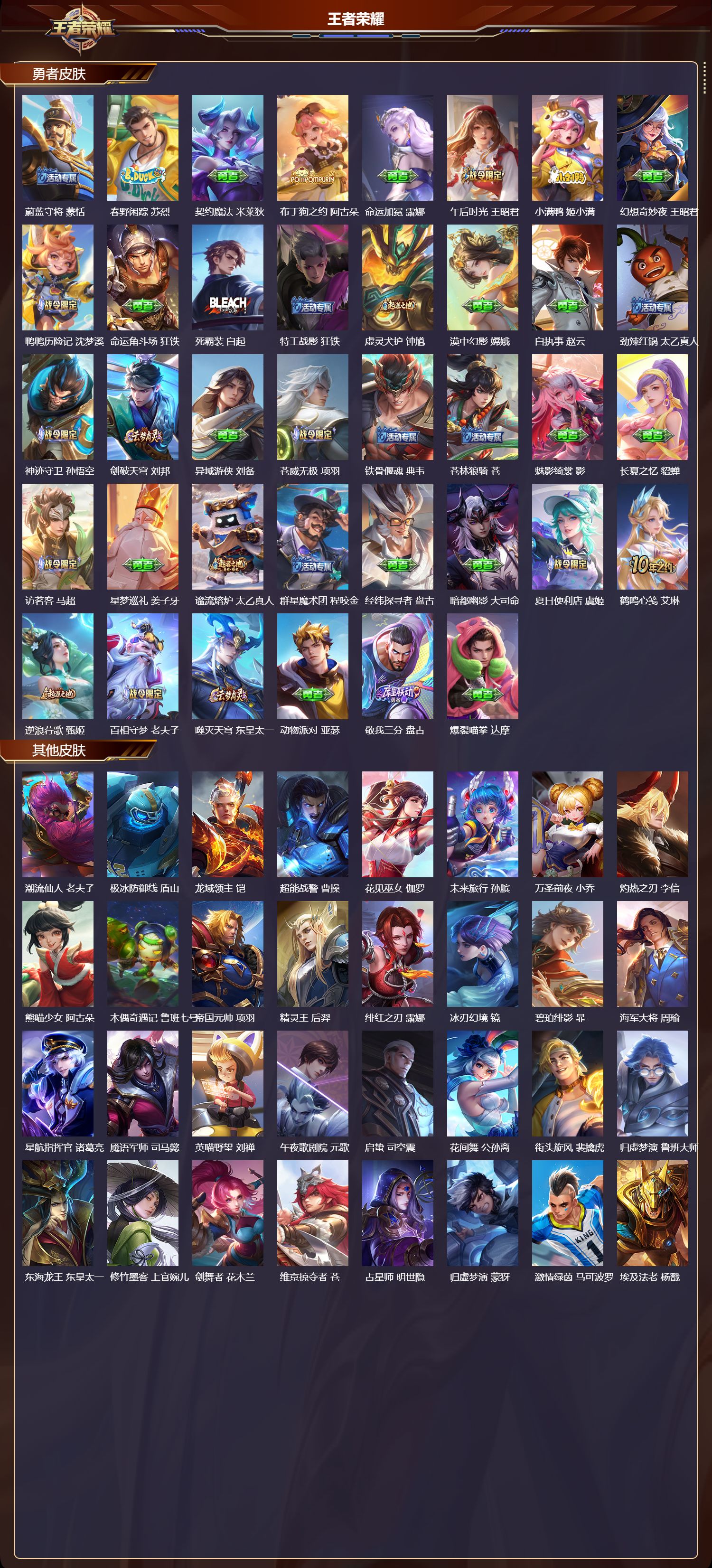 WZMK3396604王者荣耀账号详情图5