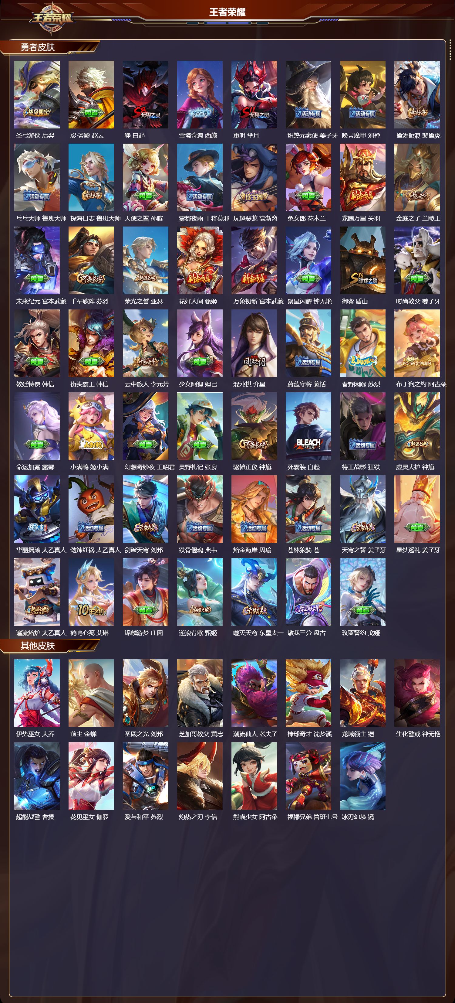 WZMK3396605王者荣耀账号详情图4