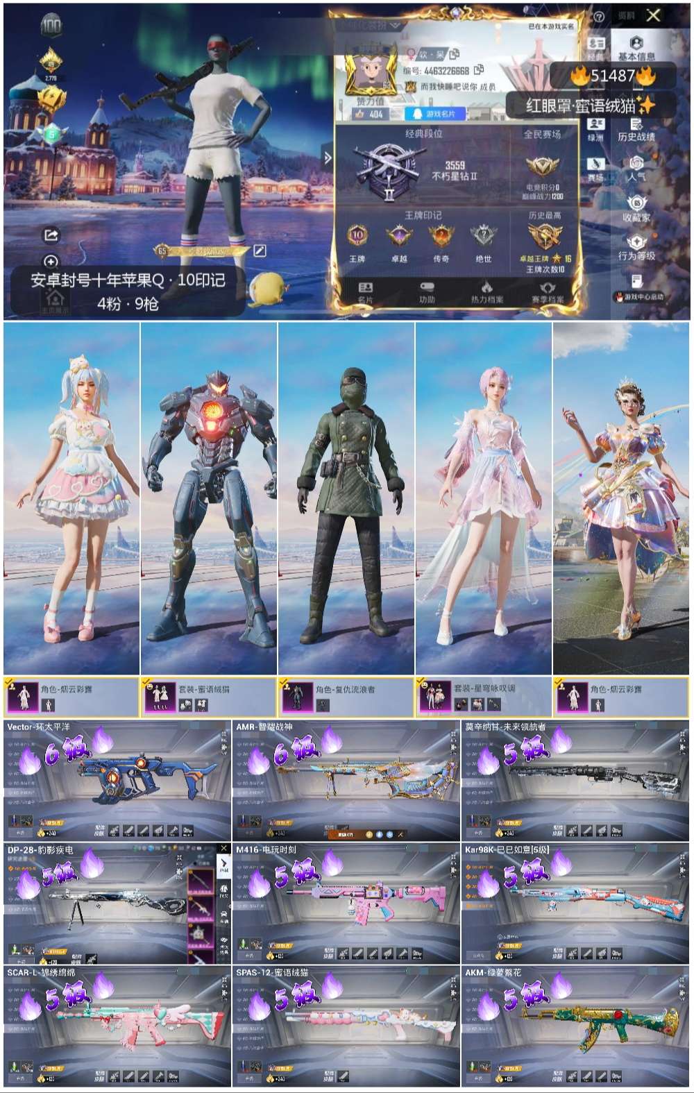 HPSJ3405115和平精英账号详情图5 HPSJ3405115和平精英账号详情图5