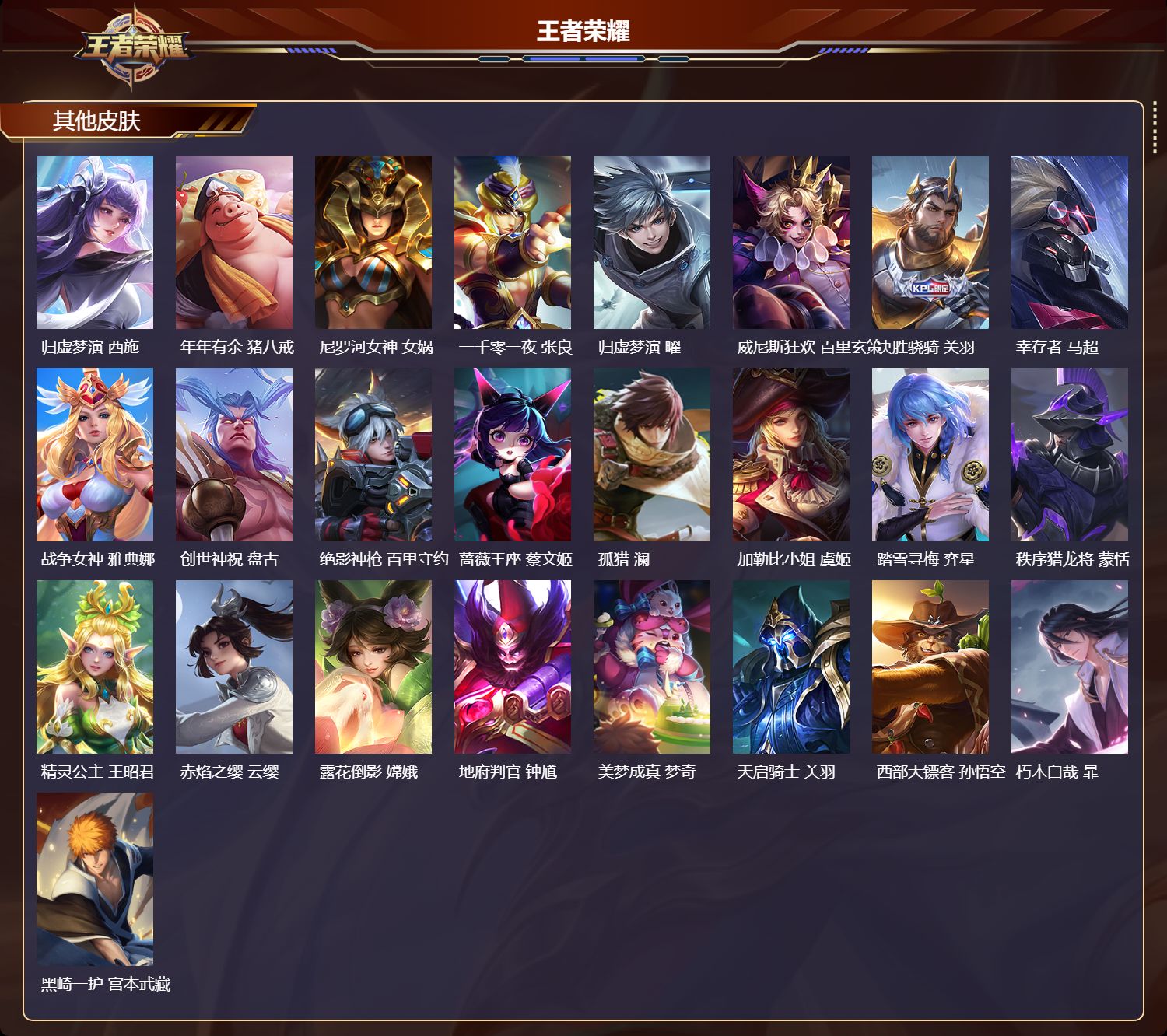 WZMK3396604王者荣耀账号详情图6