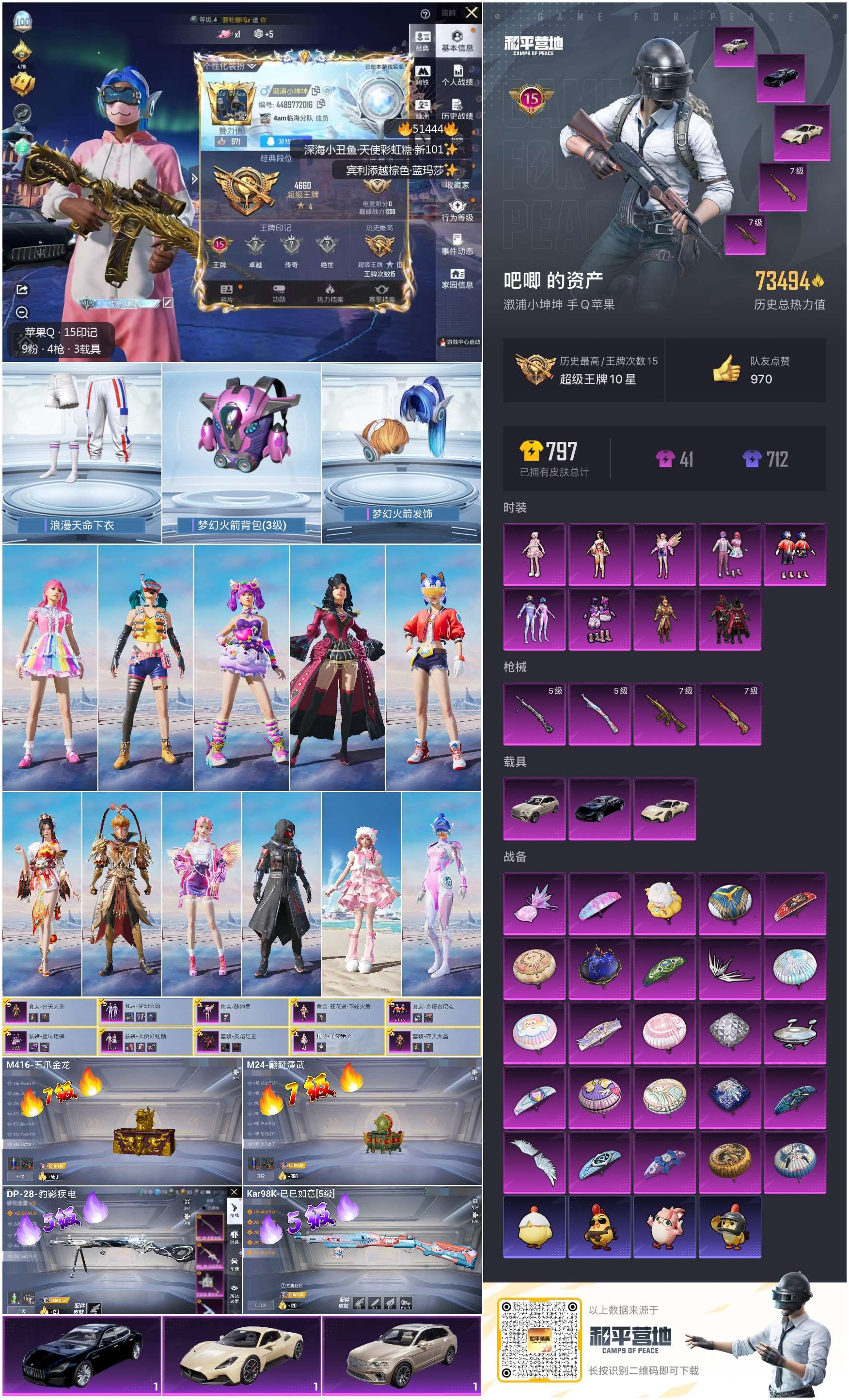 HPSJ3405223和平精英账号详情图5 HPSJ3405223和平精英账号详情图5