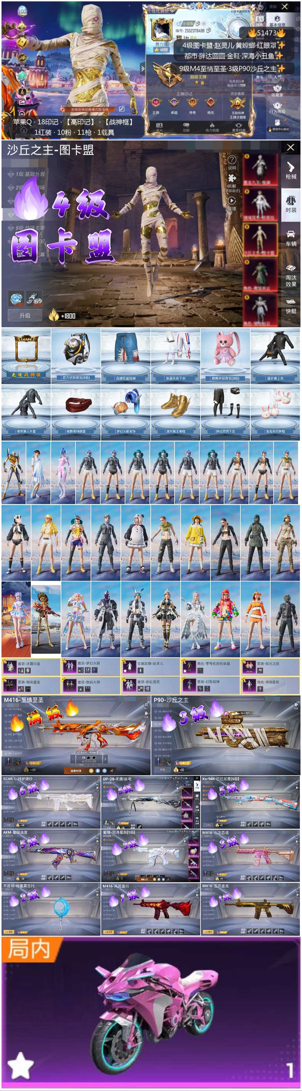 HPSJ3404913和平精英账号详情图4 HPSJ3404913和平精英账号详情图4