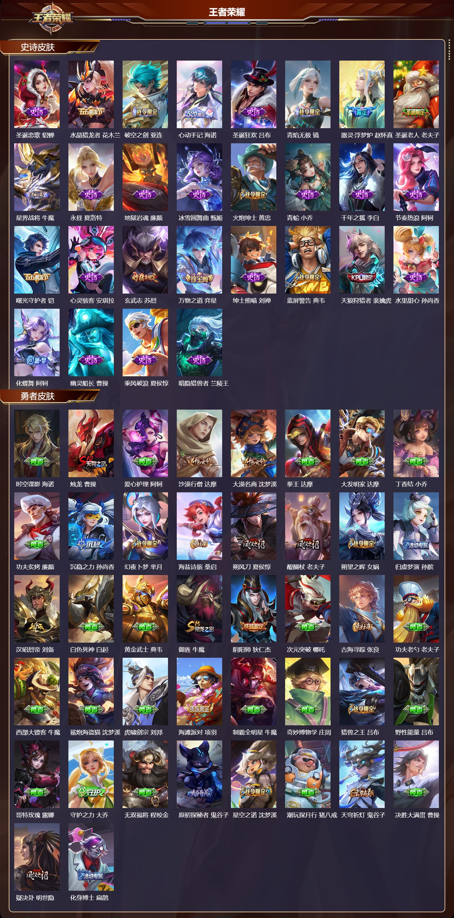 WZMK3396587王者荣耀账号详情图3