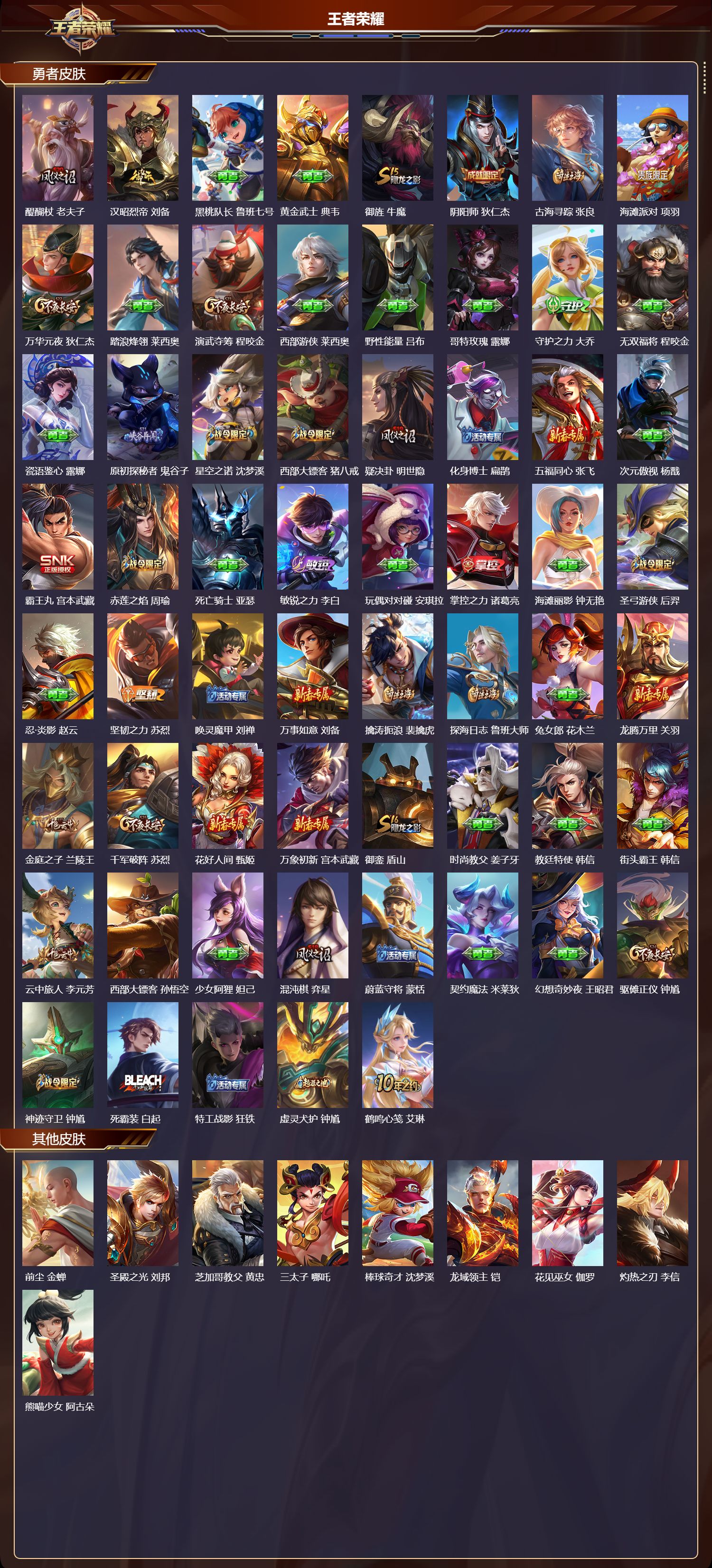 WZMK3453272王者荣耀账号详情图3 WZMK3453272王者荣耀账号详情图3