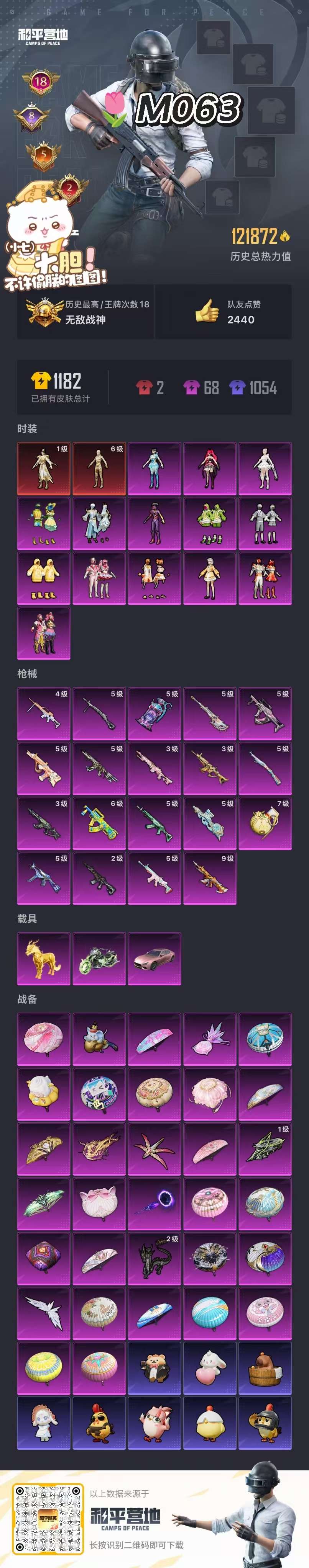 HPCMW3440215和平精英账号详情图2