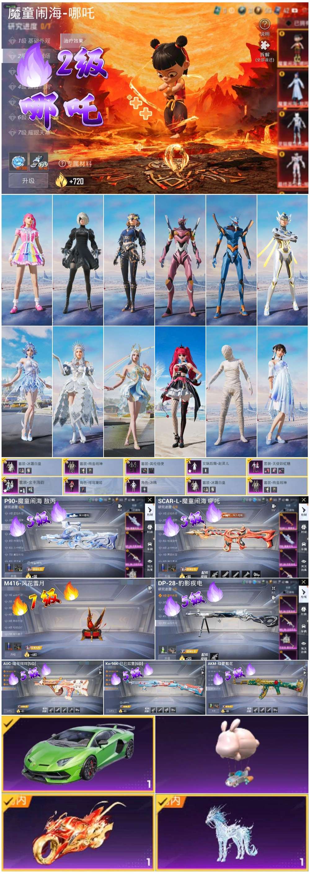 HPSJ3444839和平精英账号详情图3