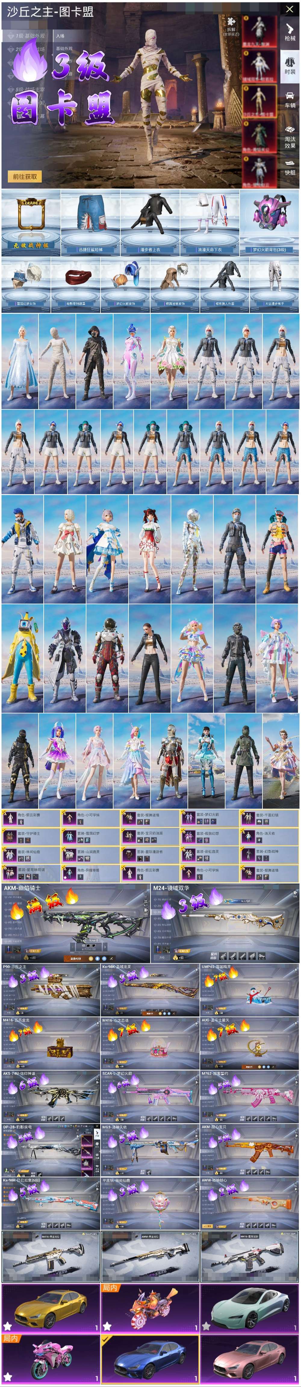 HPSJ3439837和平精英账号详情图3