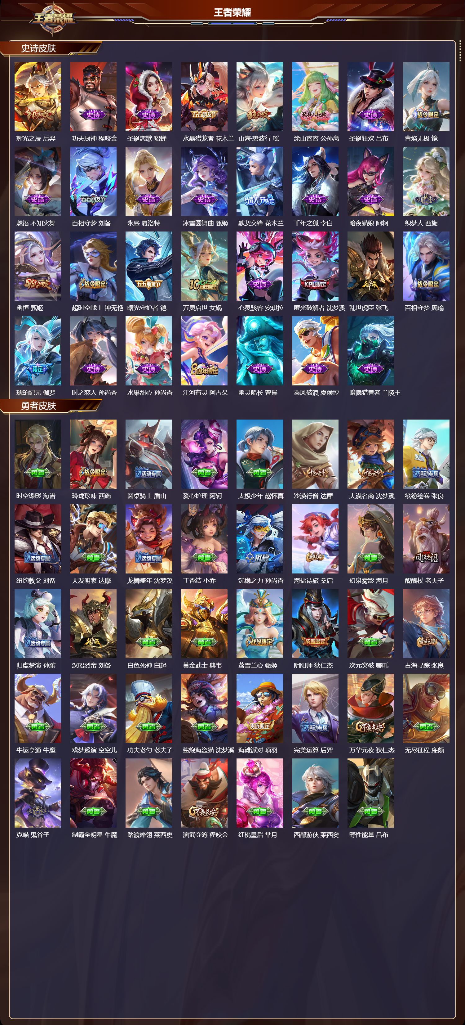 WZQM3474274王者荣耀账号详情图4