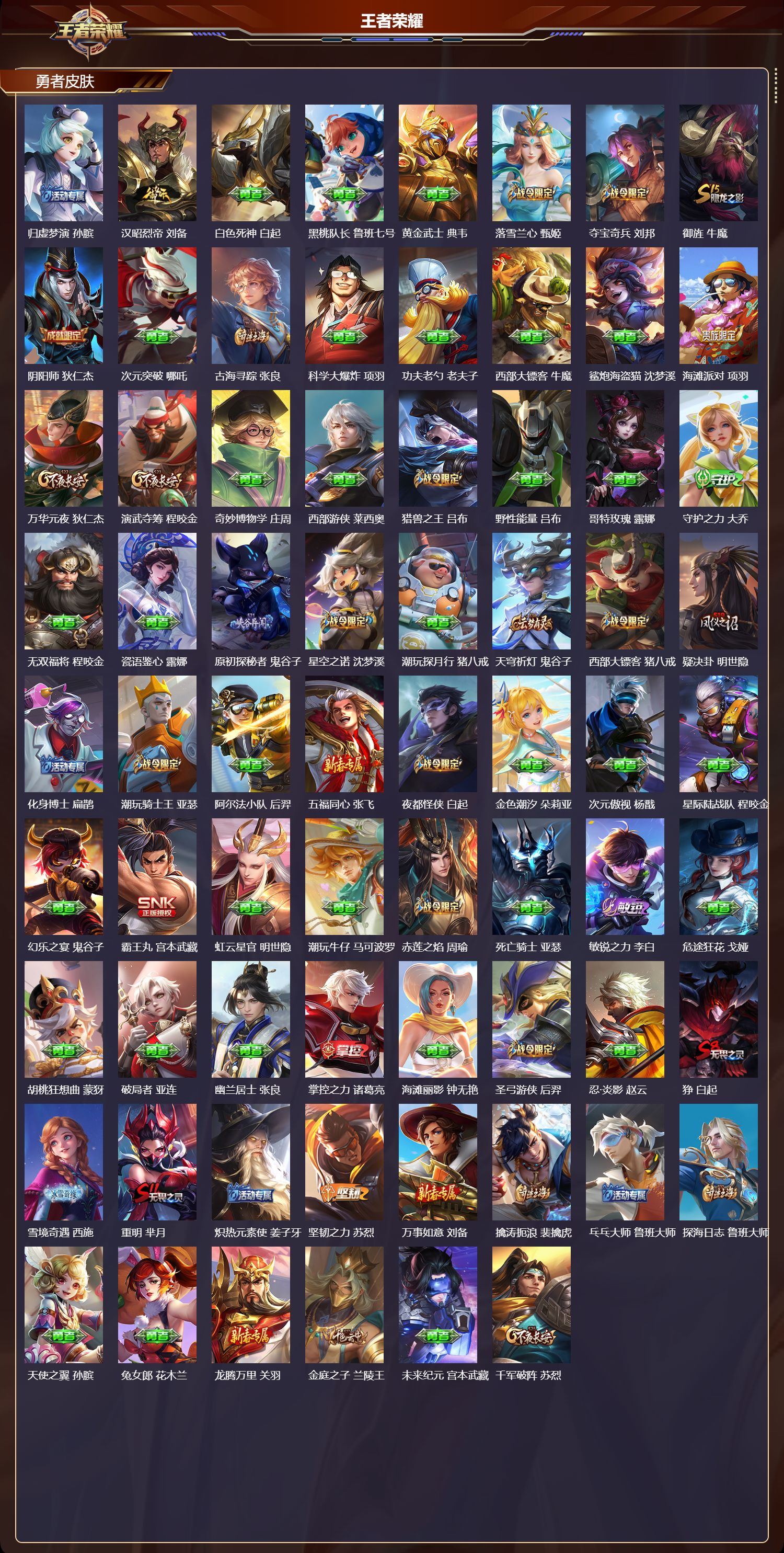 WZCMW415786王者荣耀账号详情图8