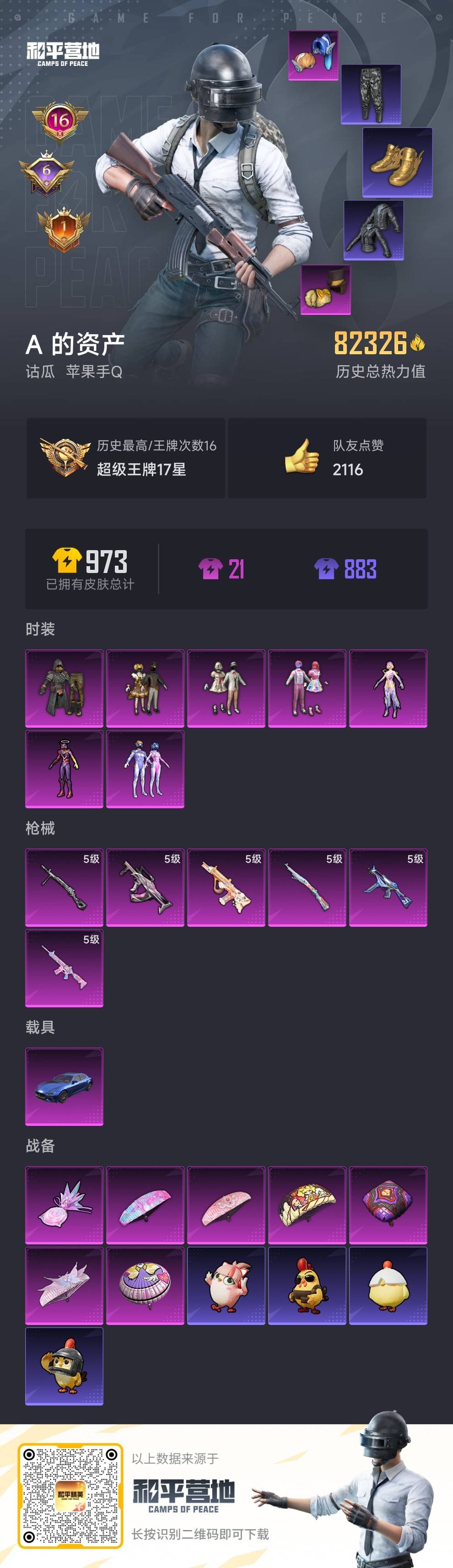 HPSJ3439732和平精英账号详情图4 HPSJ3439732和平精英账号详情图4