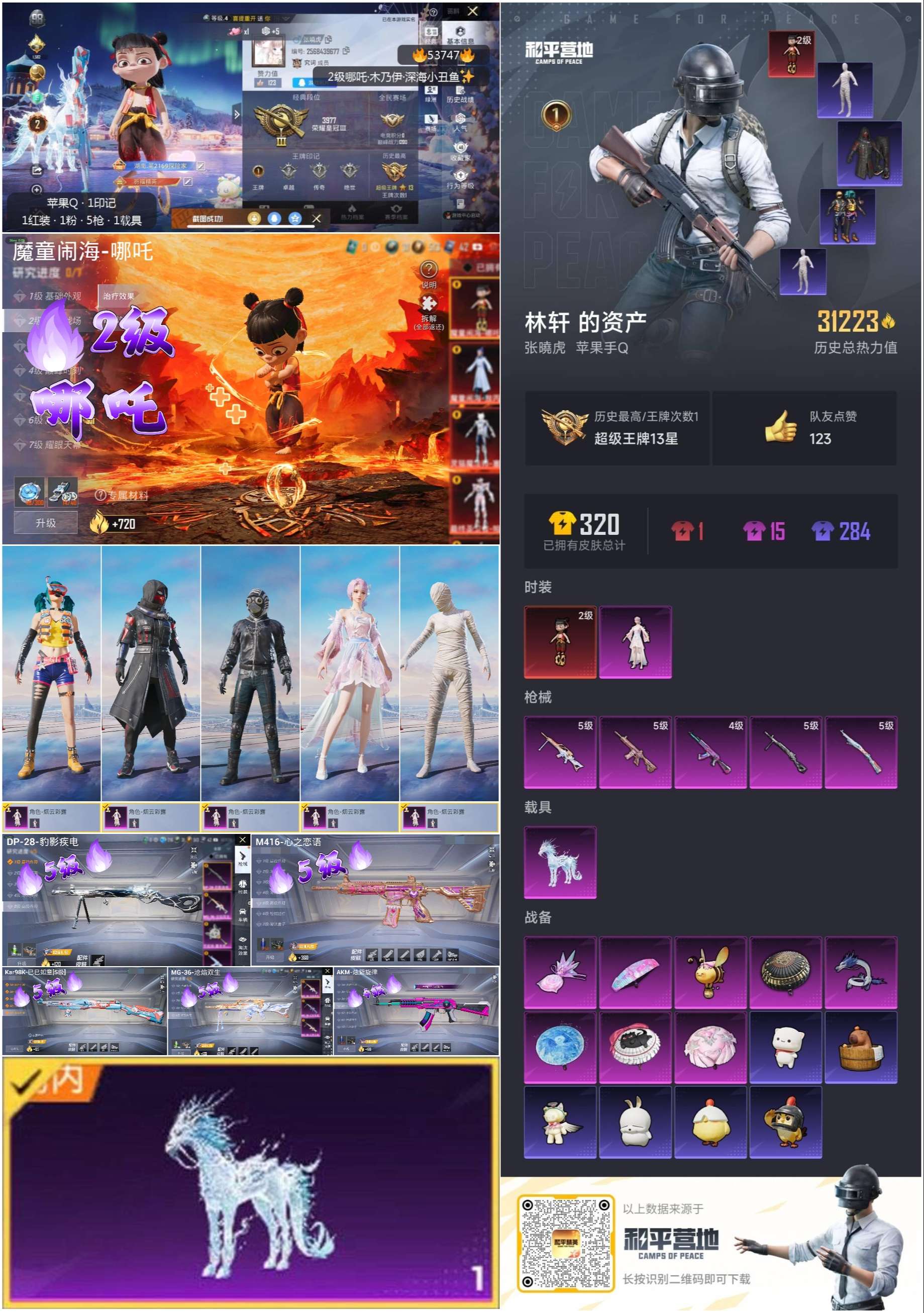 HPSJ3439716和平精英账号详情图3