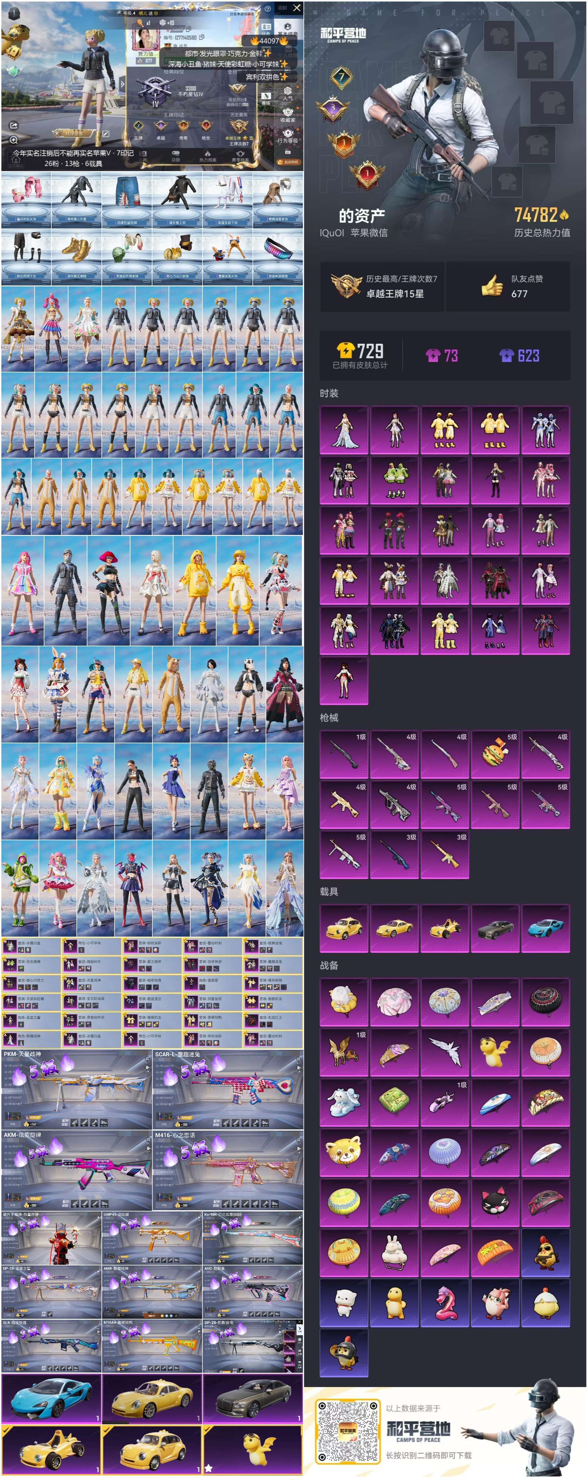 HPSJ3439840和平精英账号详情图3 HPSJ3439840和平精英账号详情图3