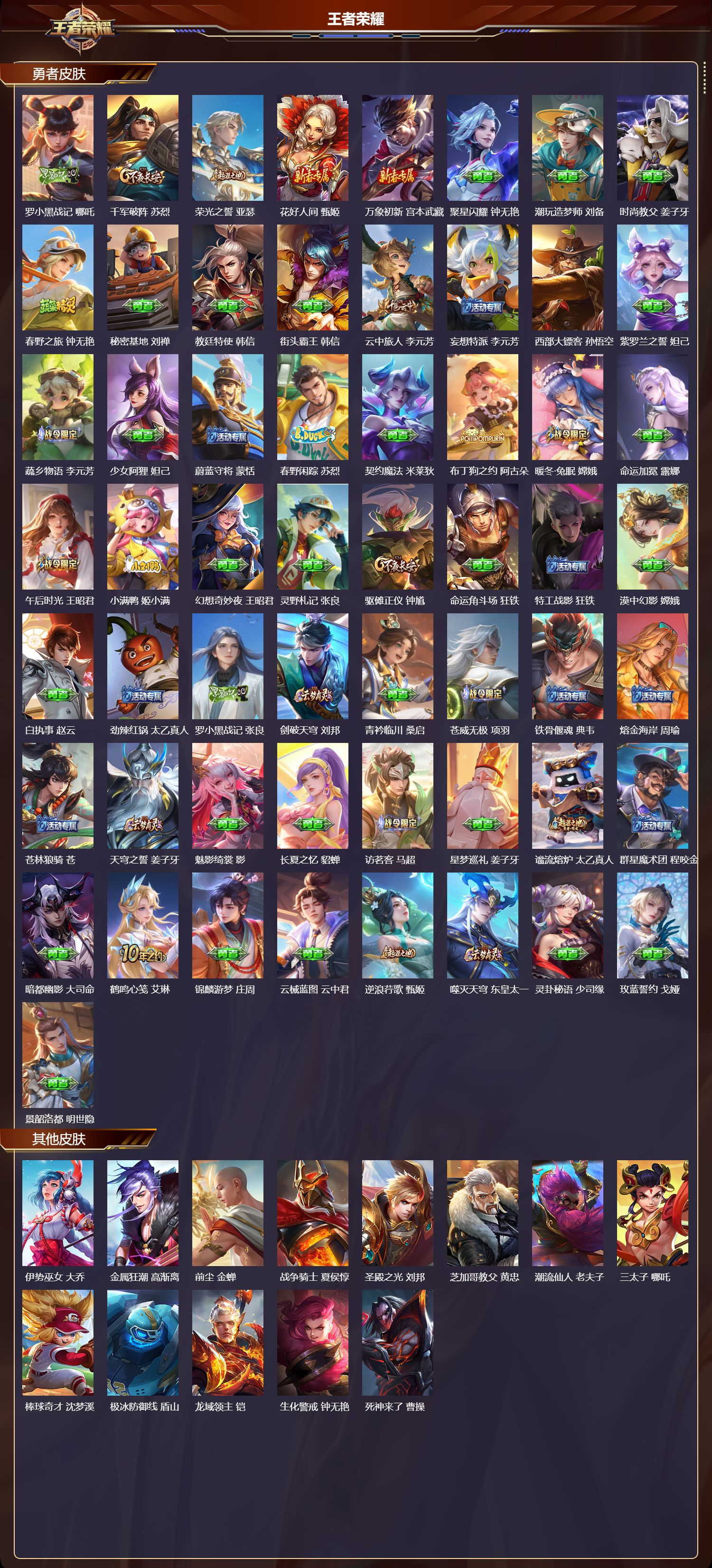 WZMK3453278王者荣耀账号详情图5