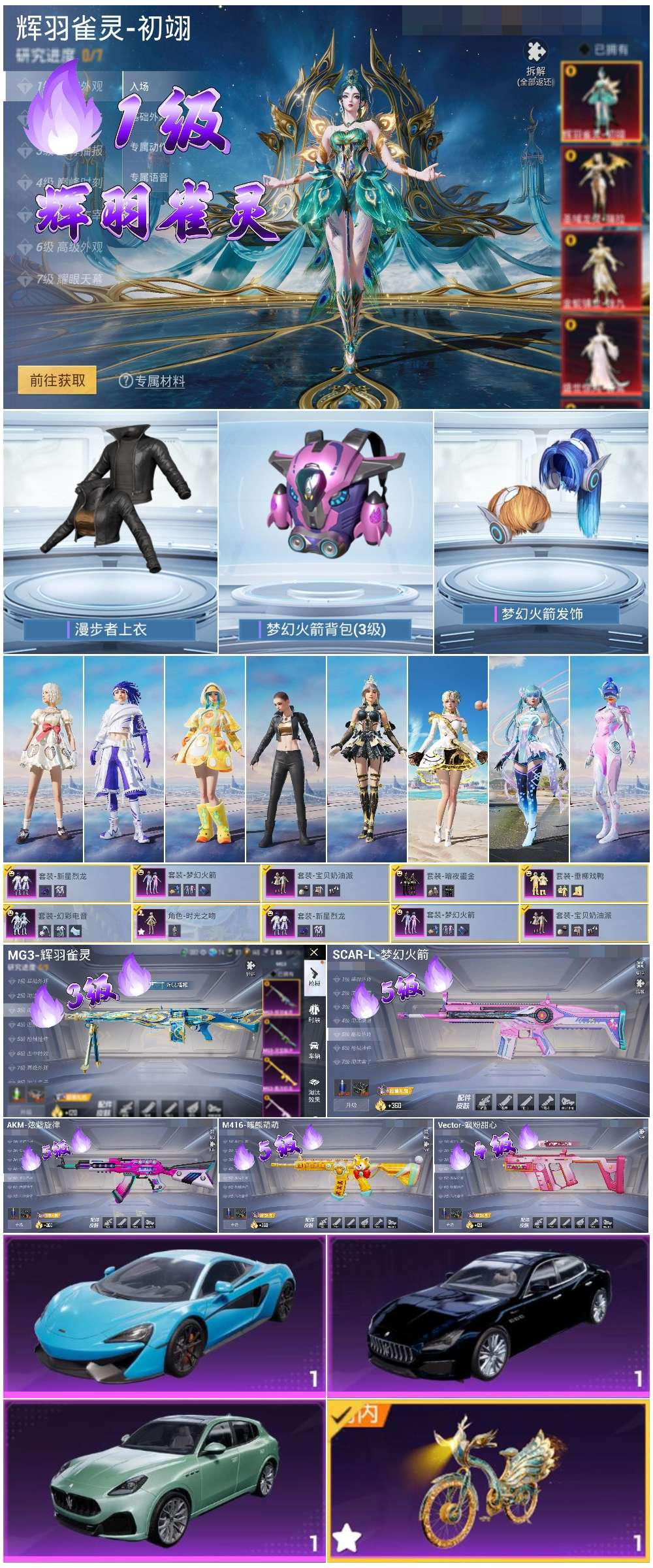 HPSJ3439664和平精英账号详情图4