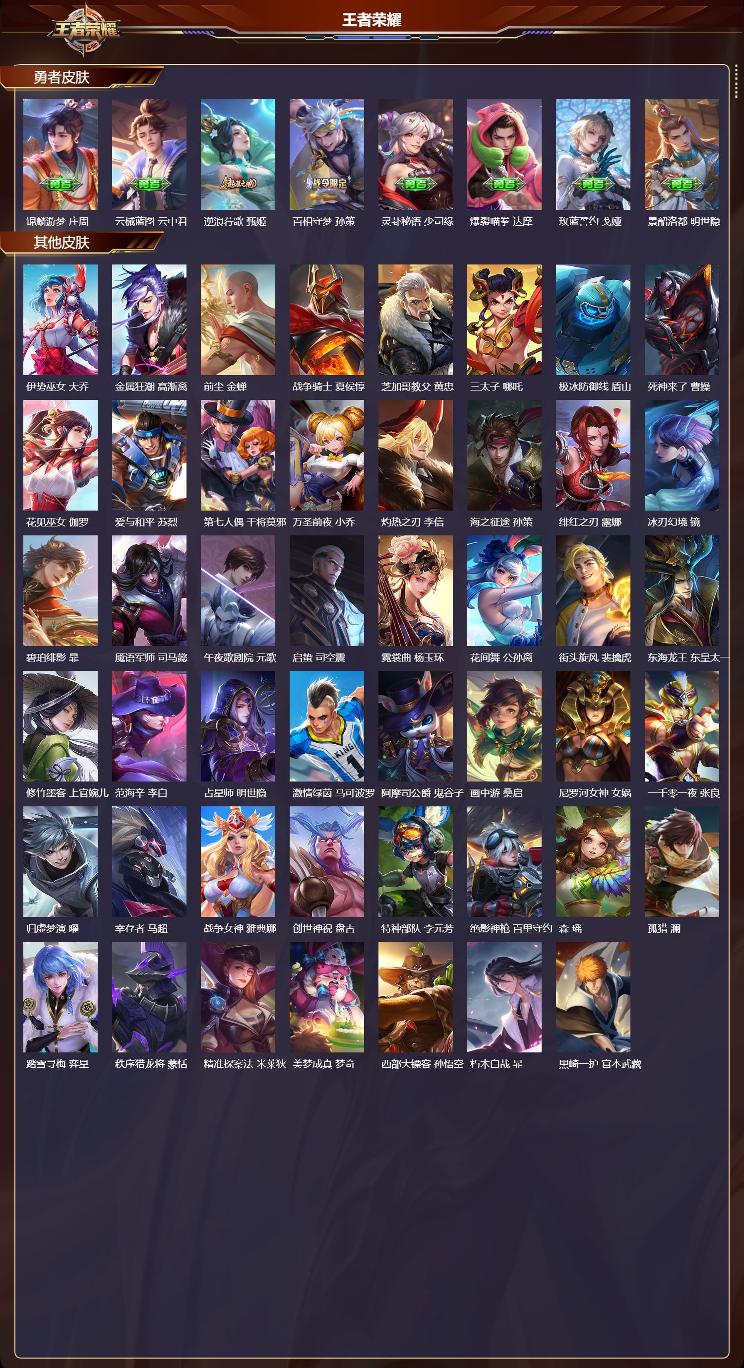 WZMK3457240王者荣耀账号详情图5