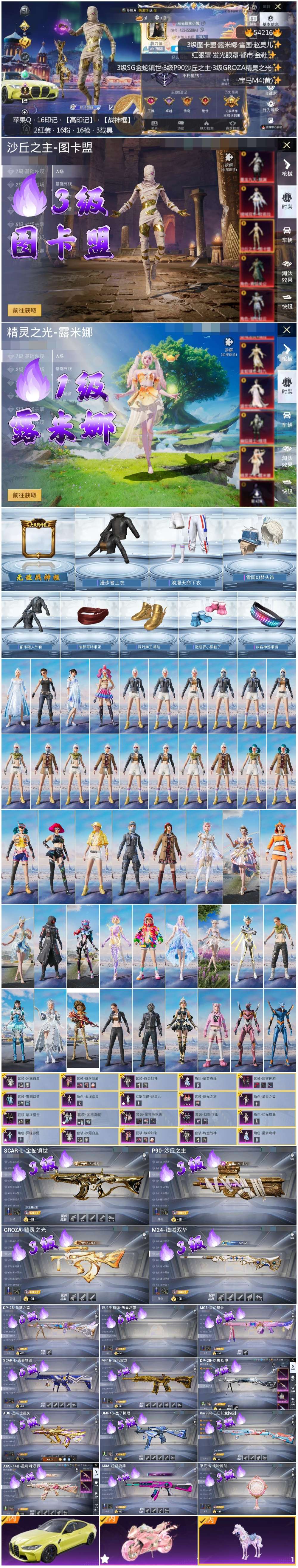 HPSJ3446131和平精英账号详情图4