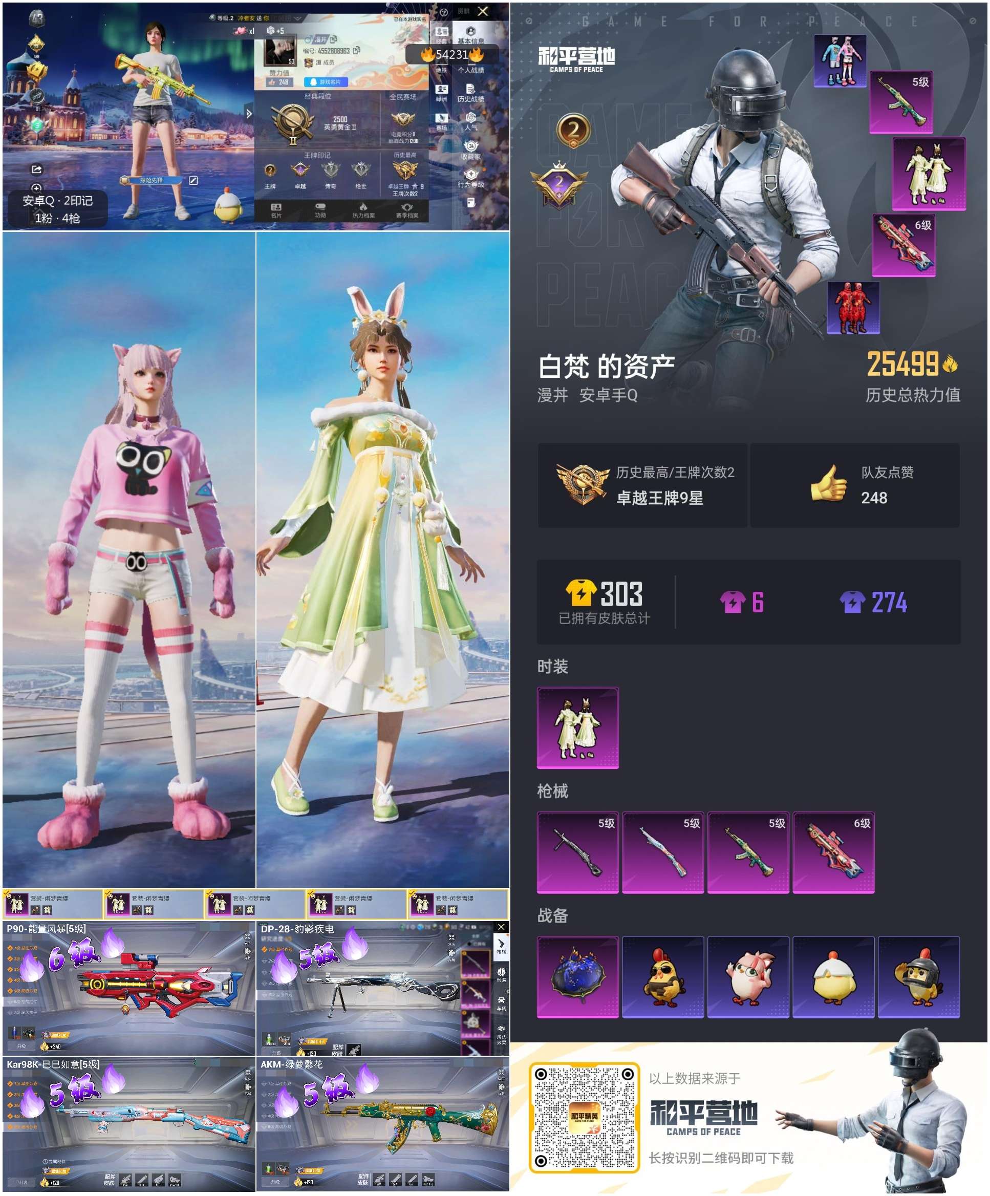 HPSJ3446137和平精英账号详情图3