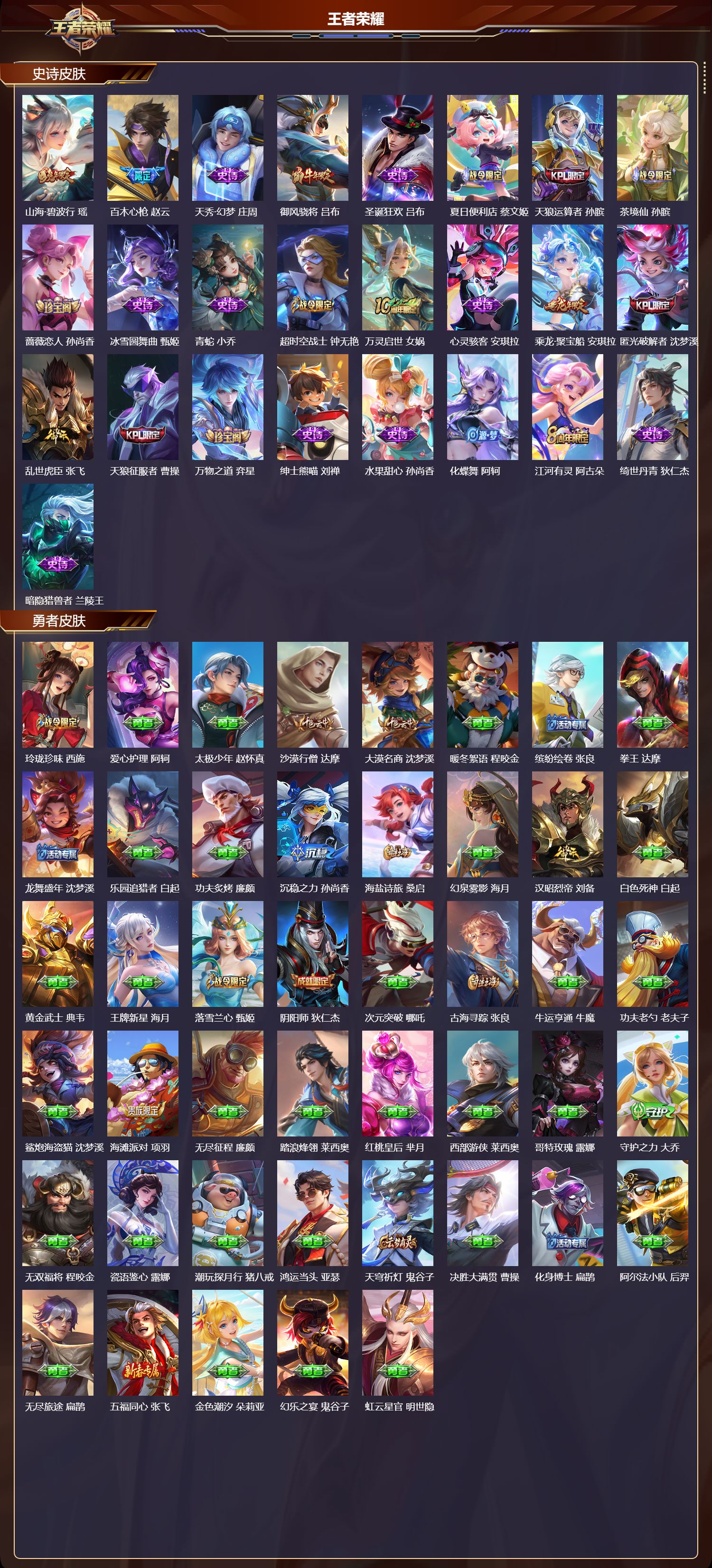 WZMK3457257王者荣耀账号详情图3