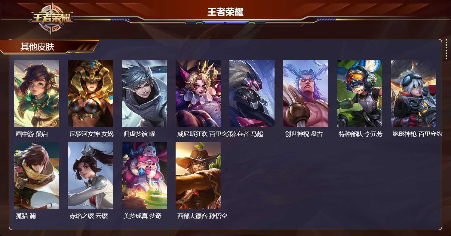 WZMK3457245王者荣耀账号详情图4