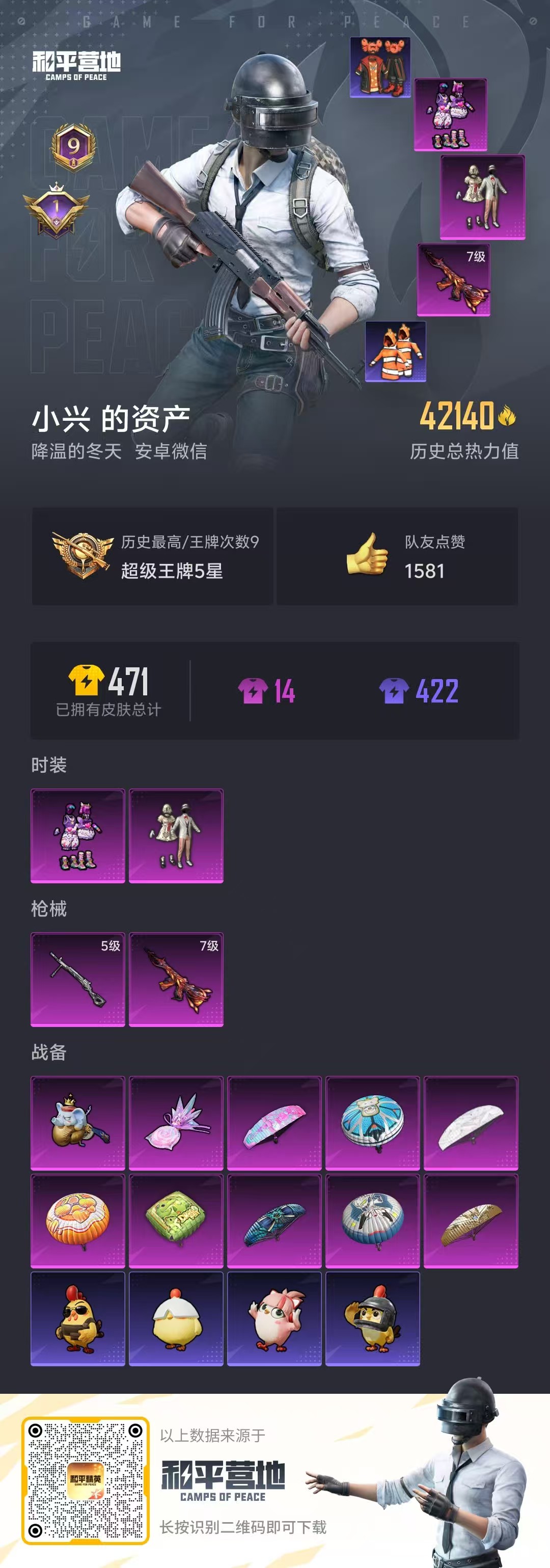 HPSJ3442450和平精英账号详情图4 HPSJ3442450和平精英账号详情图4